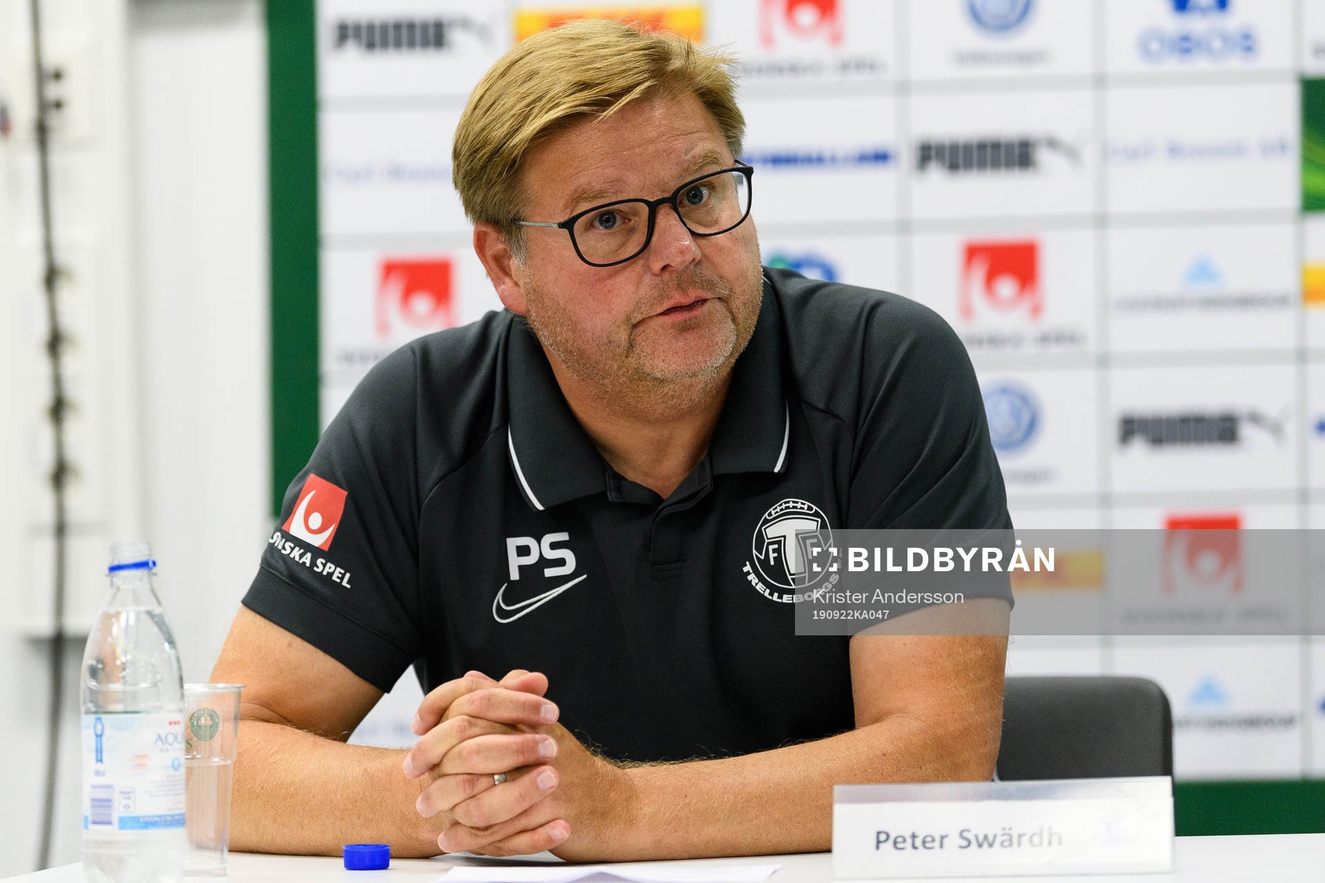 Trelleborgs manager Peter Swärdh