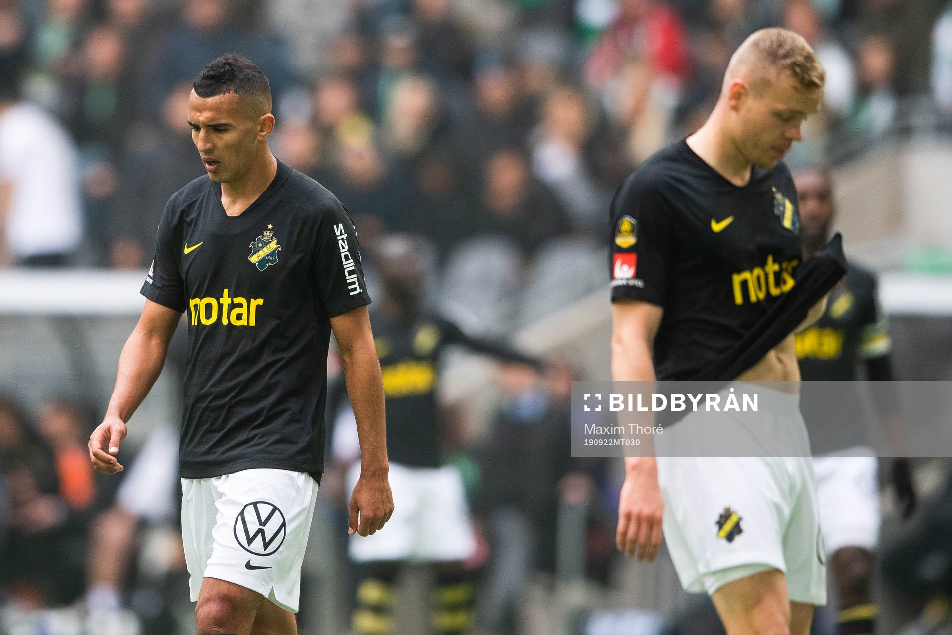 s Nabil Bahoui och Kolbeinn Sigthorsson deppar