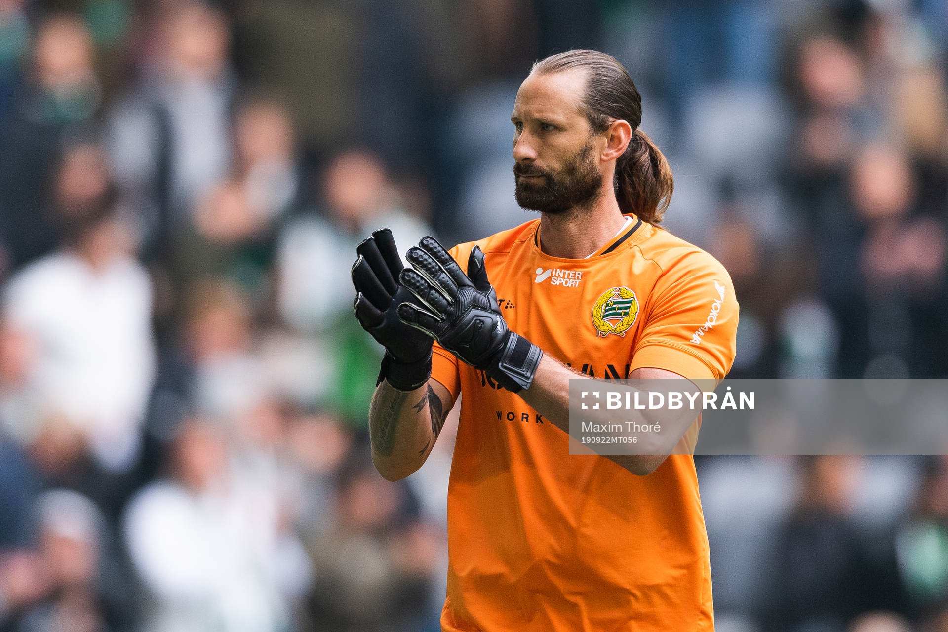 Hammarbys målvakt Johan Wiland