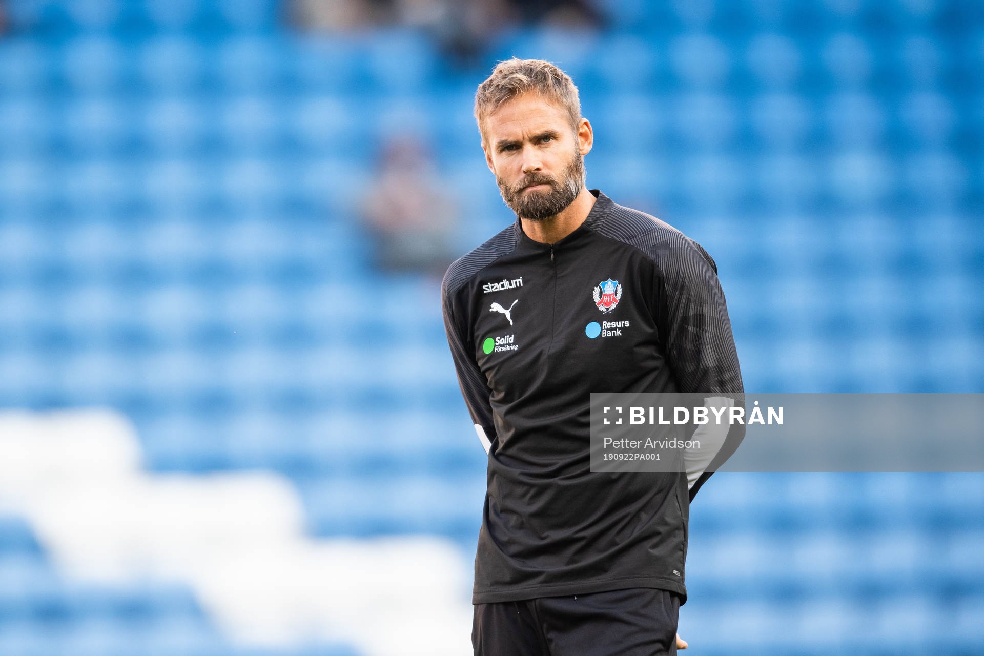 Helsingborgs tränare Olof Mellberg