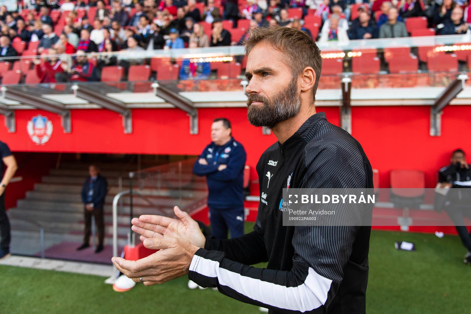 Helsingborgs tränare Olof Mellberg
