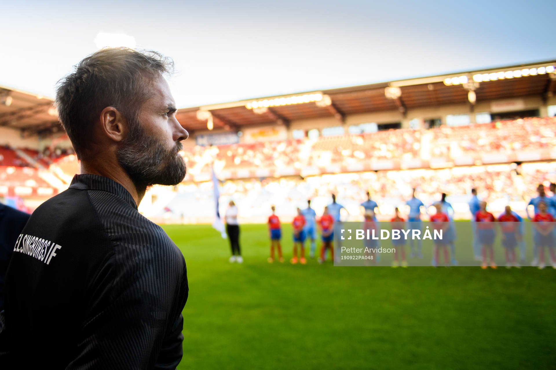 Helsingborgs tränare Olof Mellberg