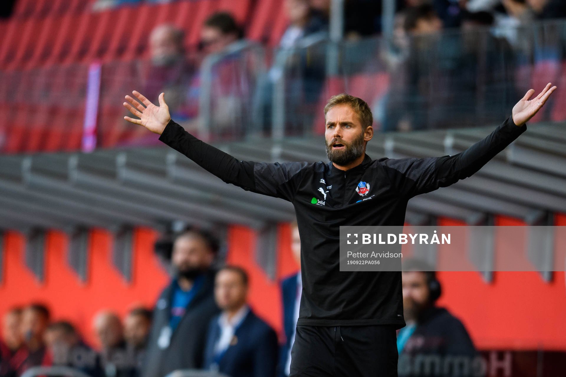 Helsingborgs tränare Olof Mellberg