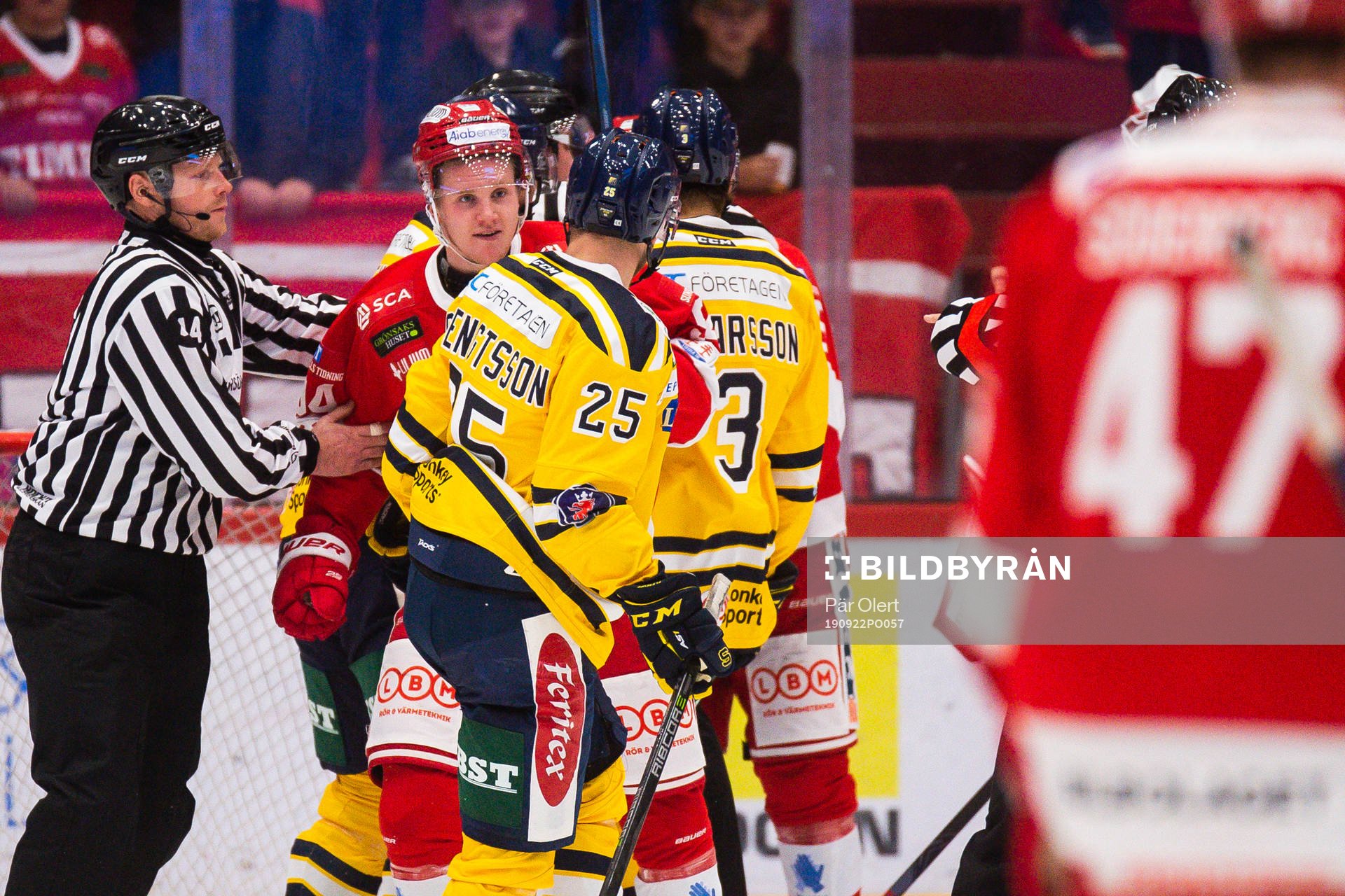 Timrås Sebastian Hartmann och Södertäljes Christoffer