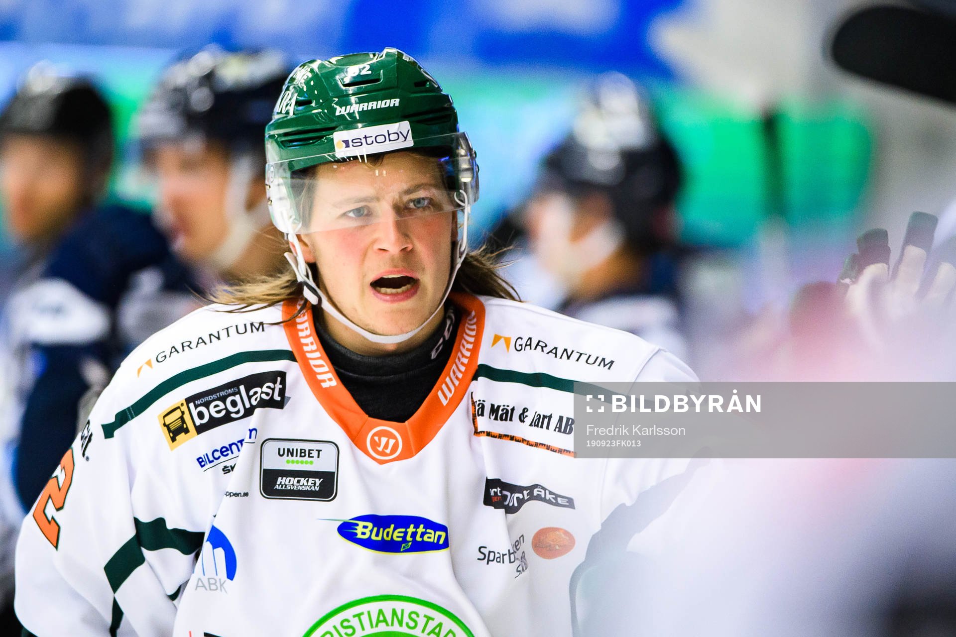 Kristianstads Dennis Svensson jublar