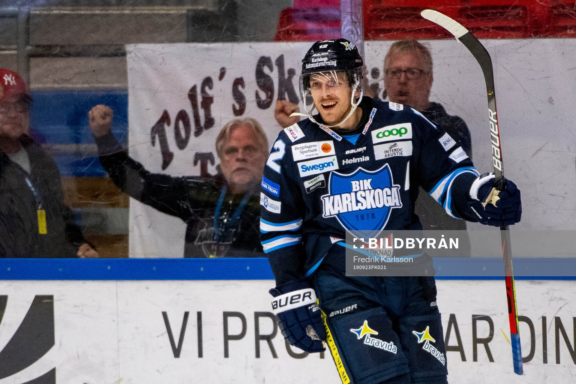 Karlskogas Gustaf Thorell jublar