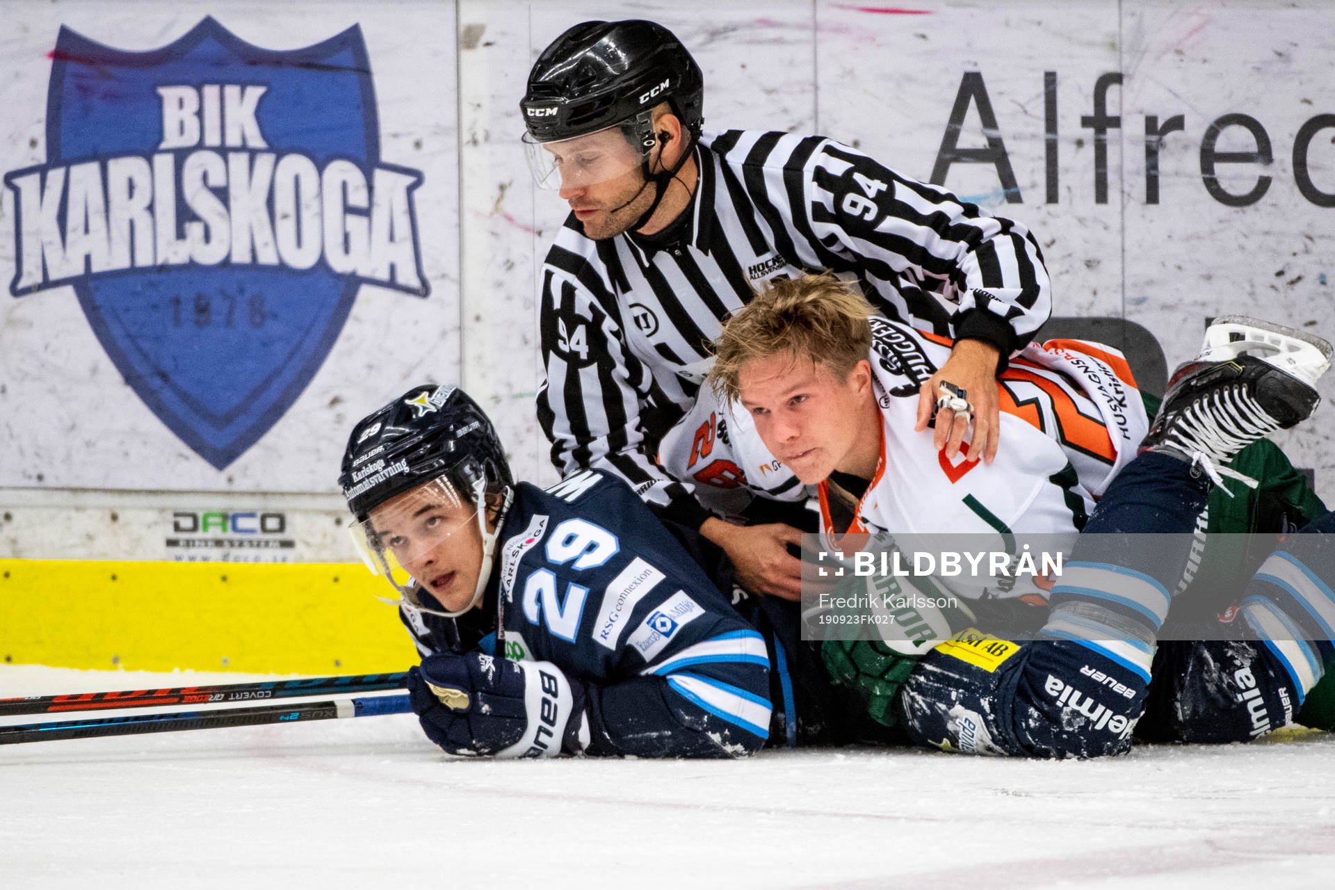 Karlskogas Max Wennlund och Kristianstads Anton Heikkinen