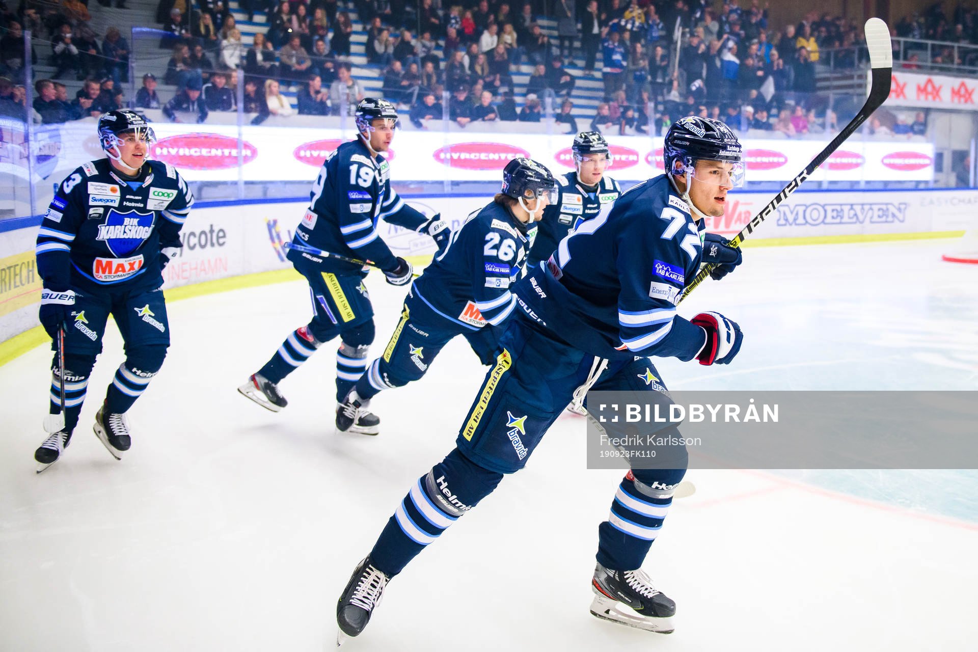 Karlskogas Filip Ahl jublar