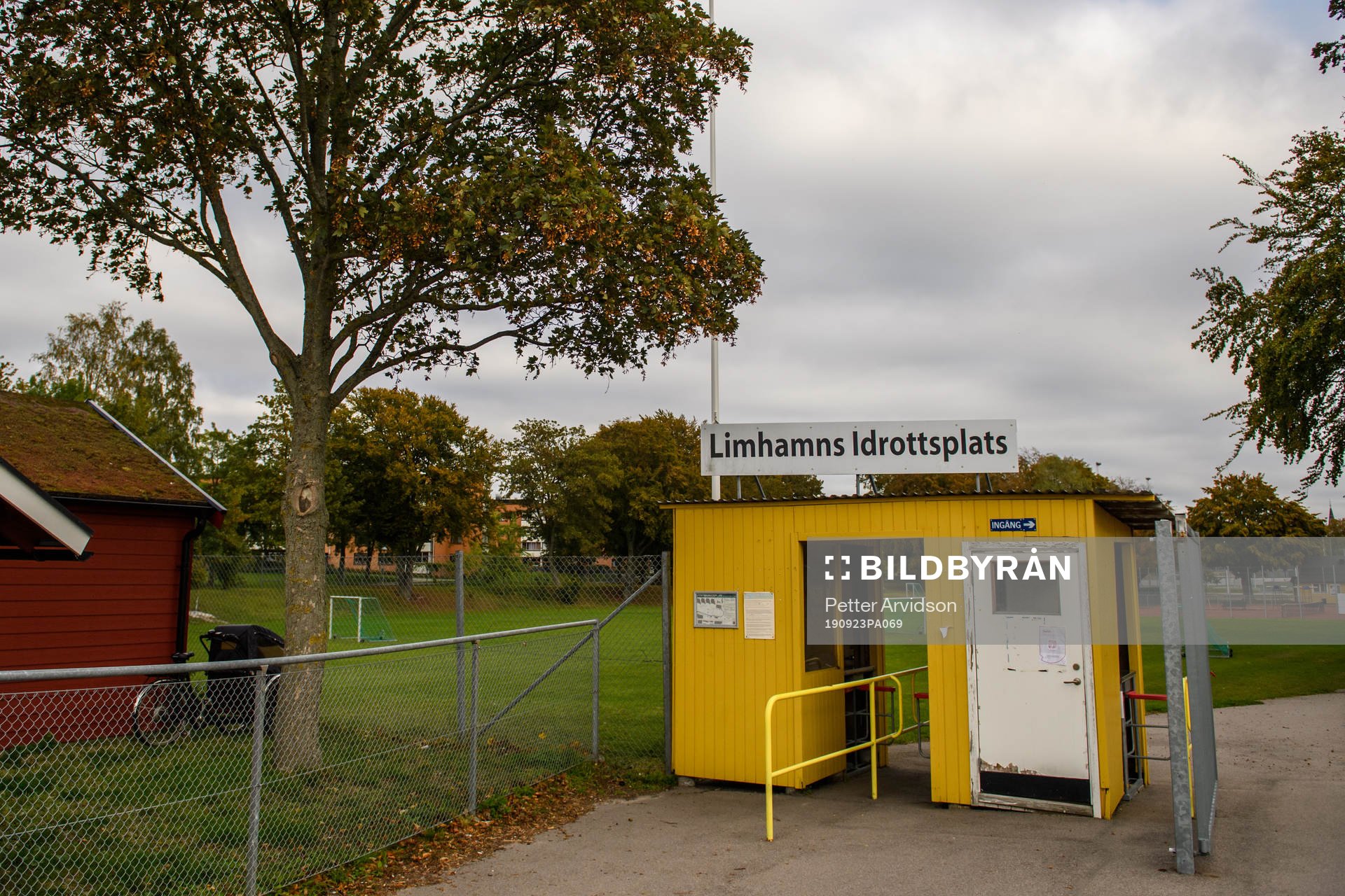 Exteriör Limhamns Idrottsplats
