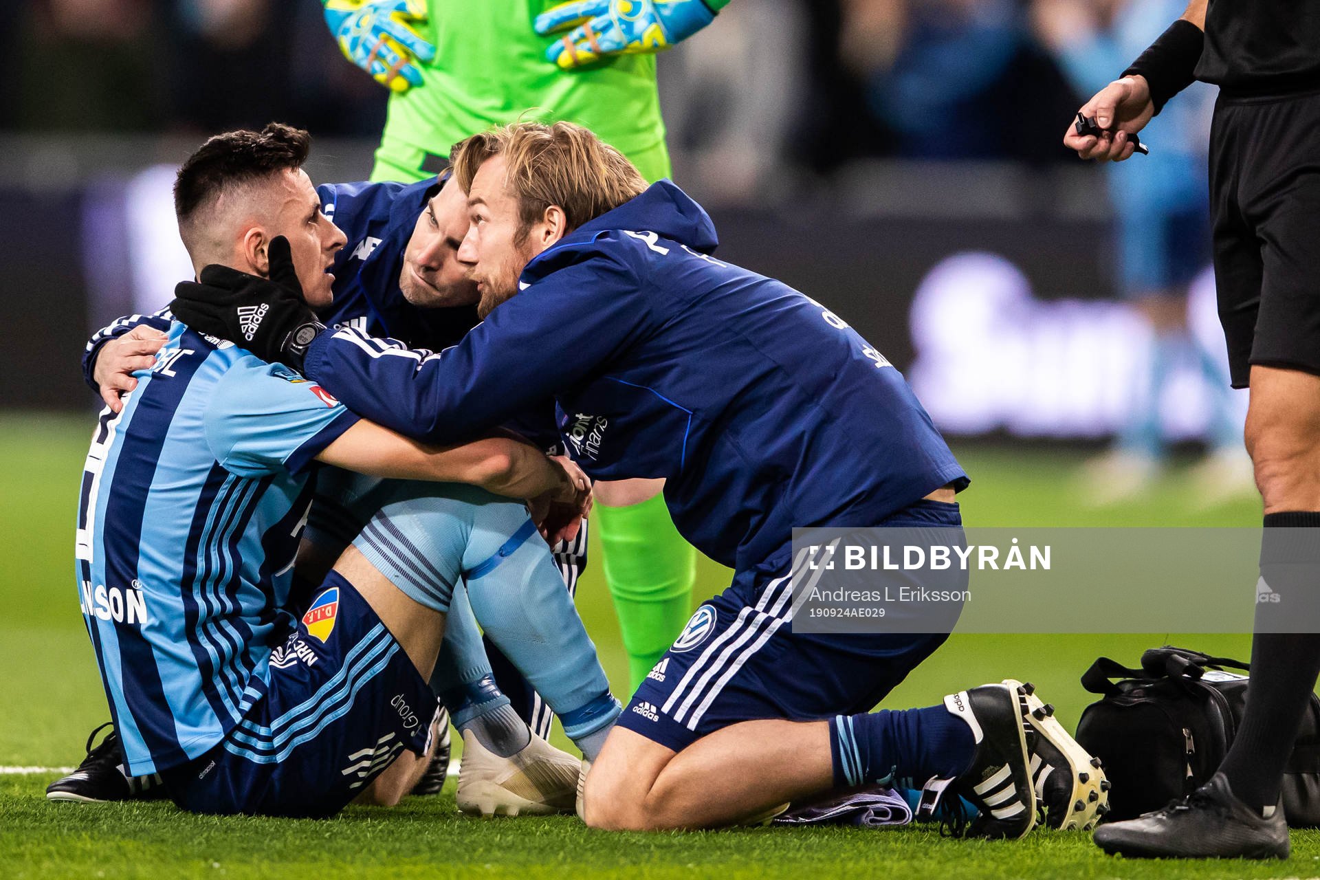 Djurgårdens Haris Radetinac kollas till