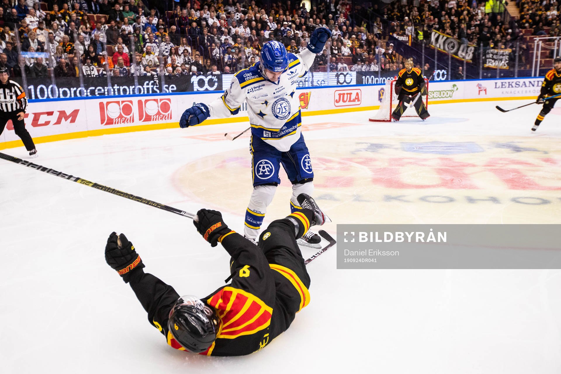 Leksands David Rundqvist och Brynäs Niclas Andersén