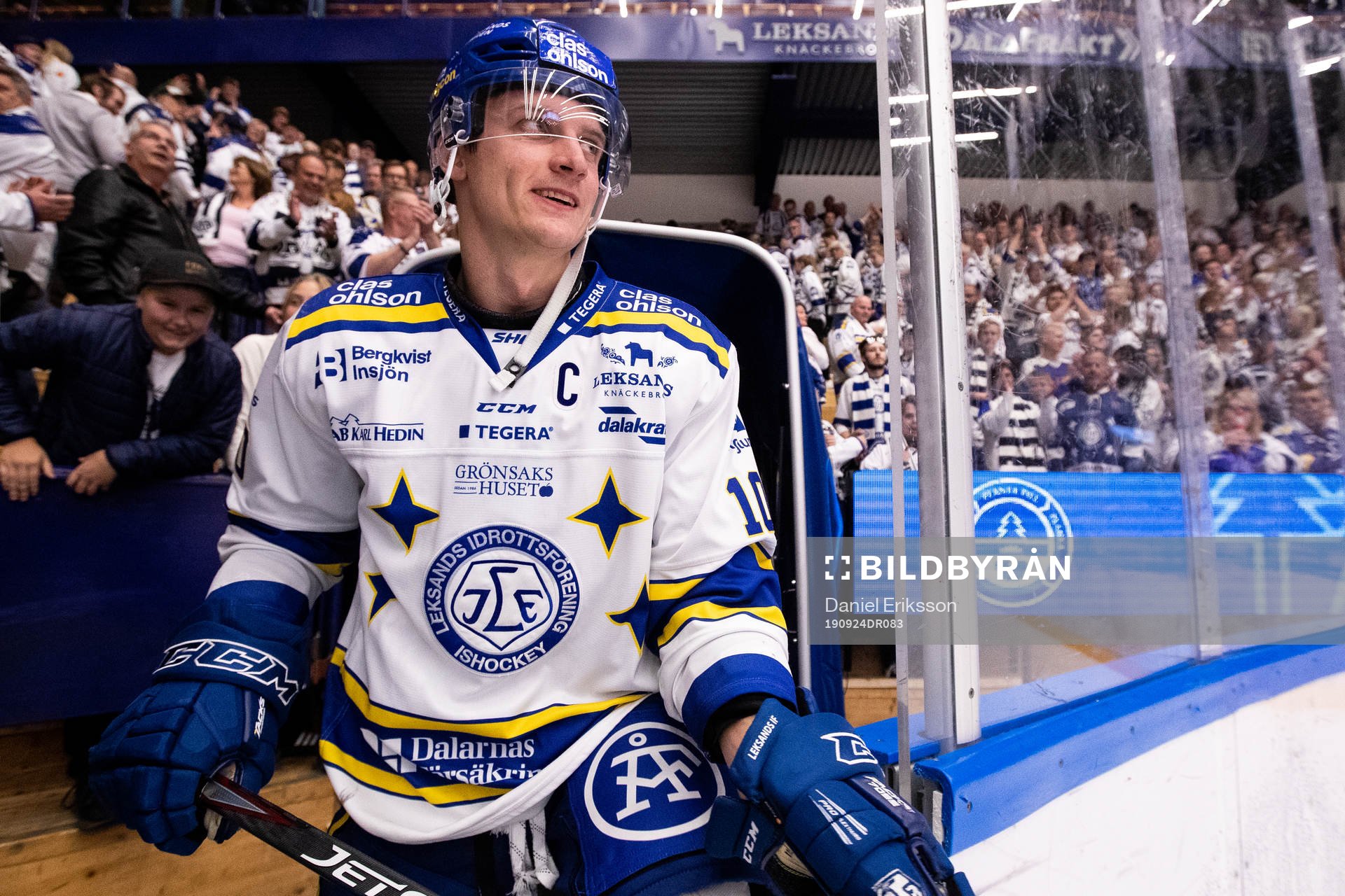 Leksands Martin Karlsson utsedd till matchens krigare