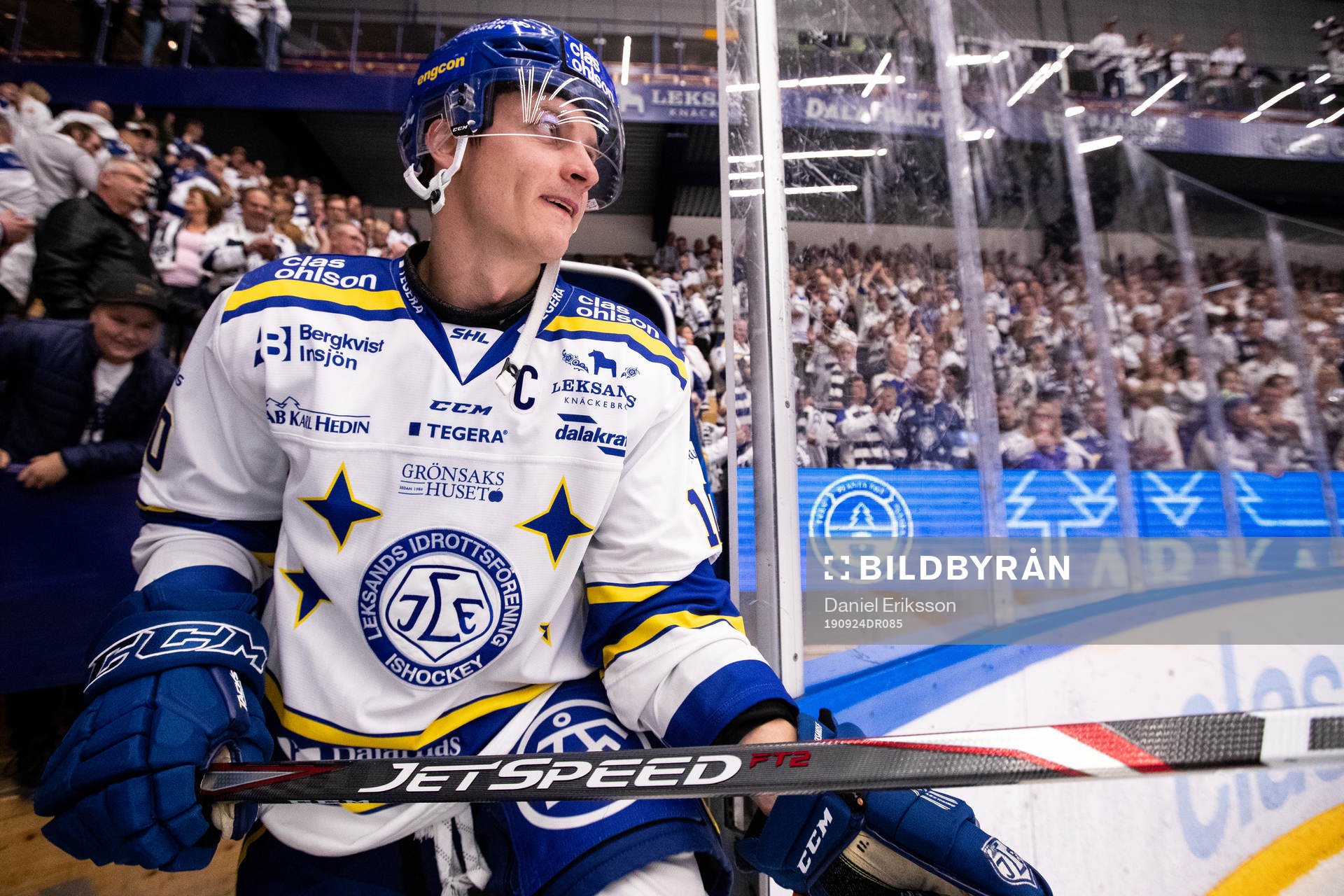 Leksands Martin Karlsson utsedd till matchens krigare