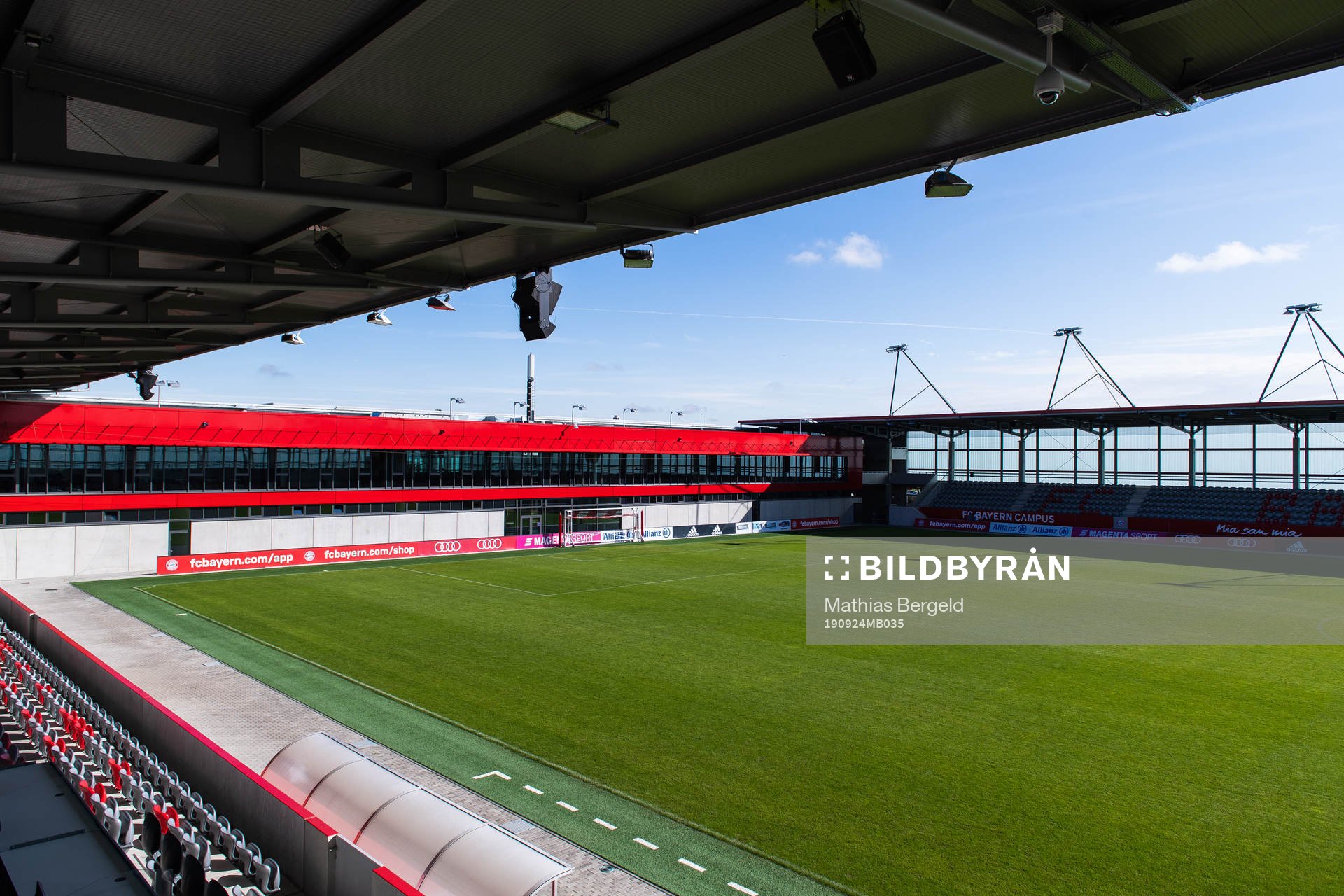 General view of the Bayern Munich Campus Arena