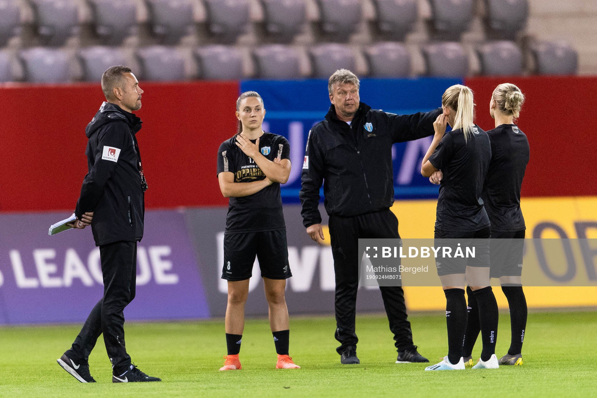 Marcus Lantz, head coach, Vilde Böe Risa, Jörgen