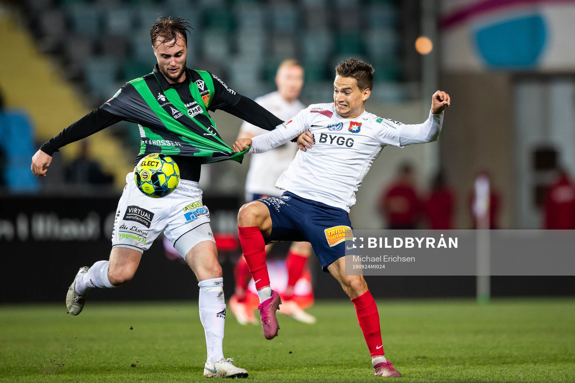 GAIS Niklas Olsson och Örgrytes Amin Affane