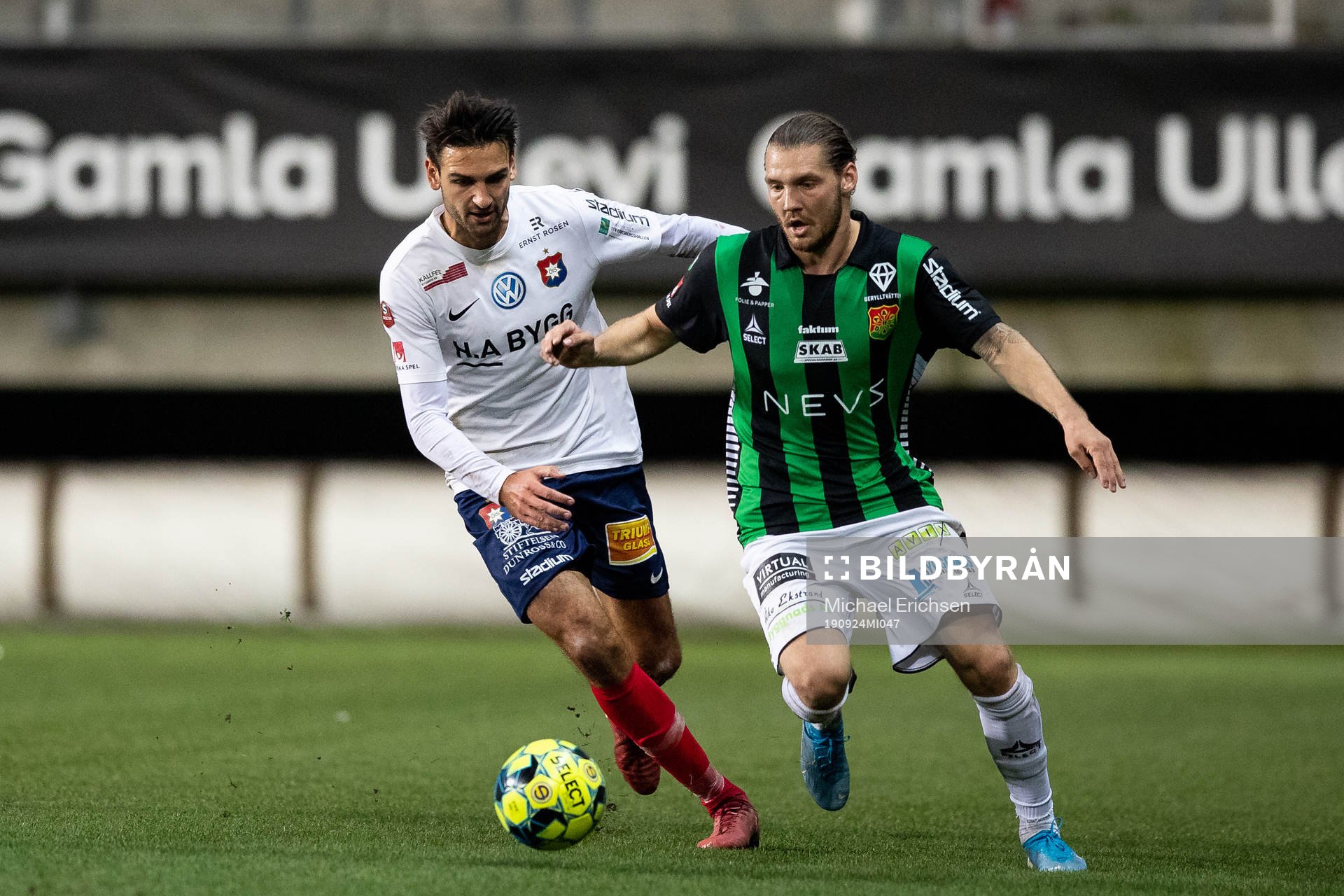 Örgrytes Oliver Stanisic och GAIS Karl Bohm