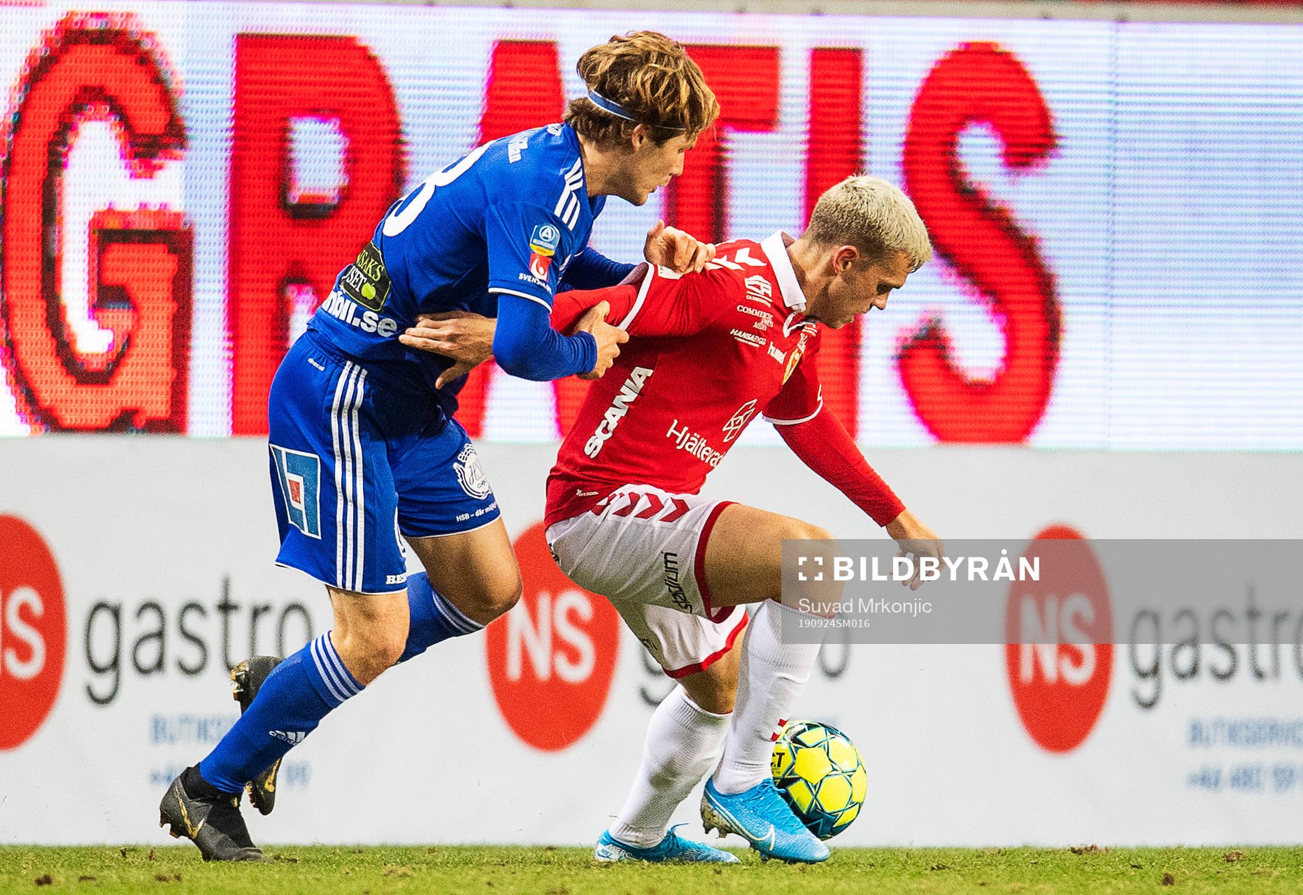 Kalmars Jesper Manns och Sundsvalls Oliver Berg