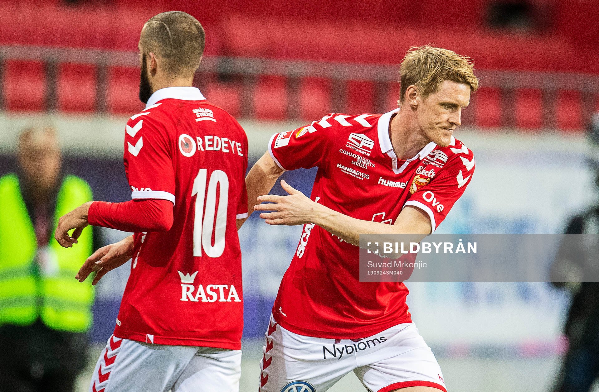 Kalmars Rasmus Elm kommer in