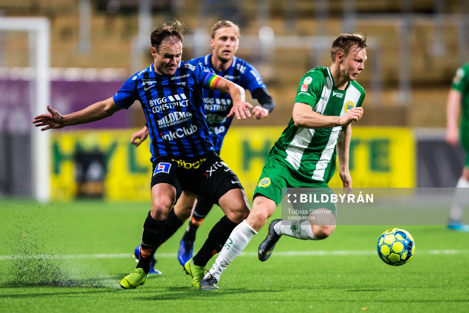 Sirius Niklas Busch Thor och Hammarbys Tim Söderström