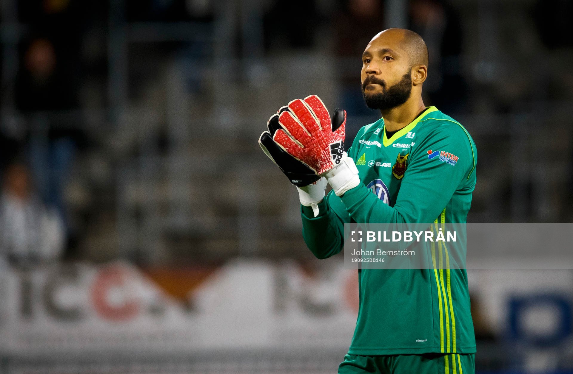 Östersunds målvakt Aly Keita