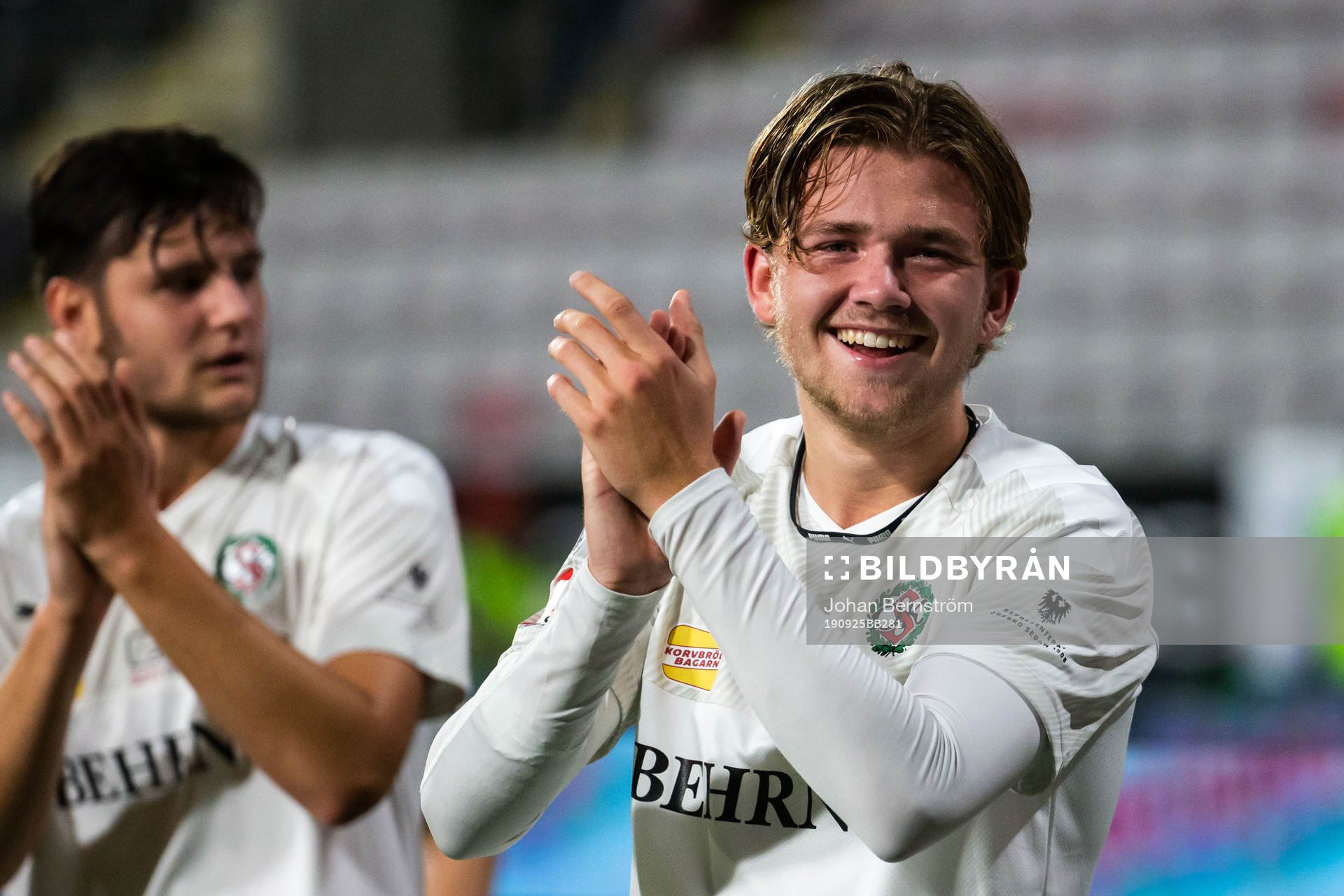 Örebros Niclas Bergmark jublar