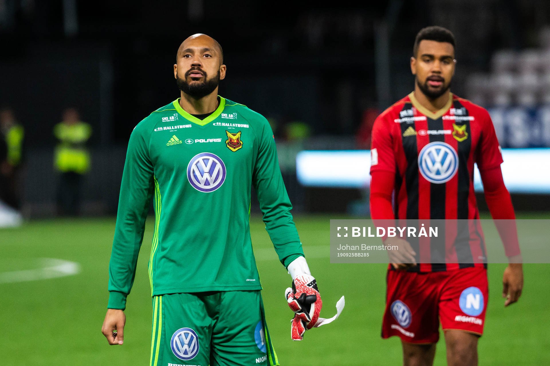 Östersunds målvakt Aly Keita och Noah Sonko Sundberg