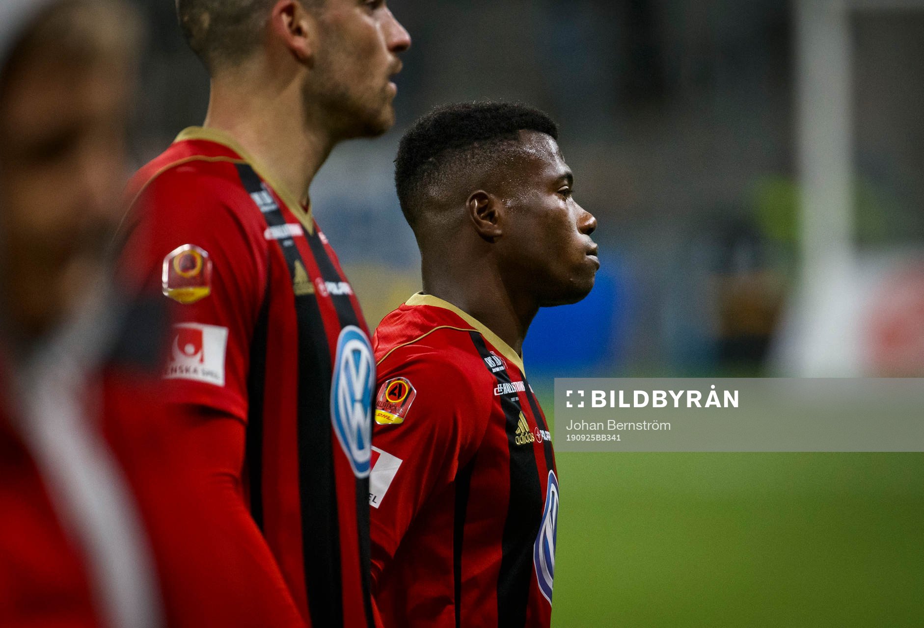 Östersunds Kalpi Wilfried Ouattara deppar