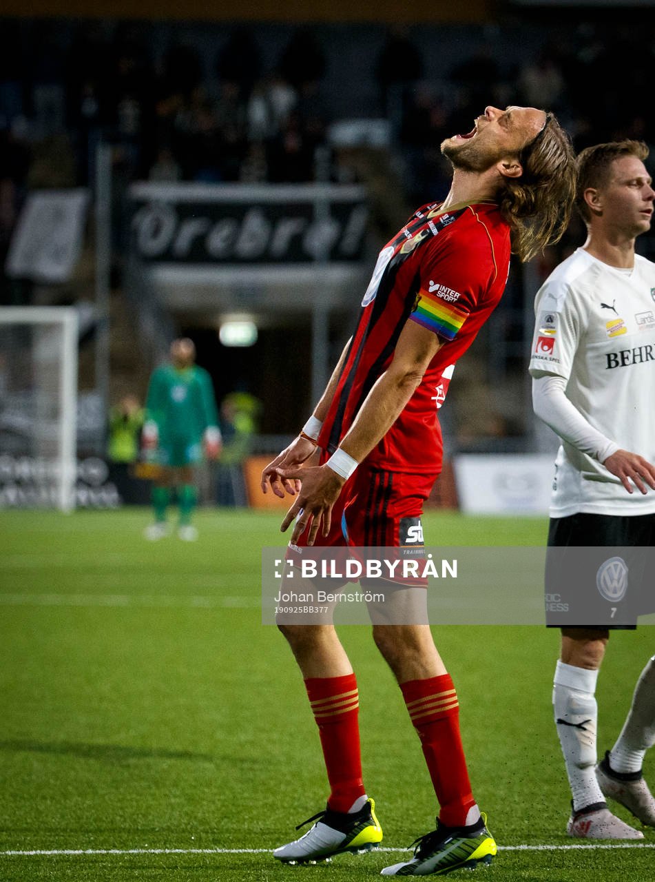 Östersunds Tom Pettersson deppar
