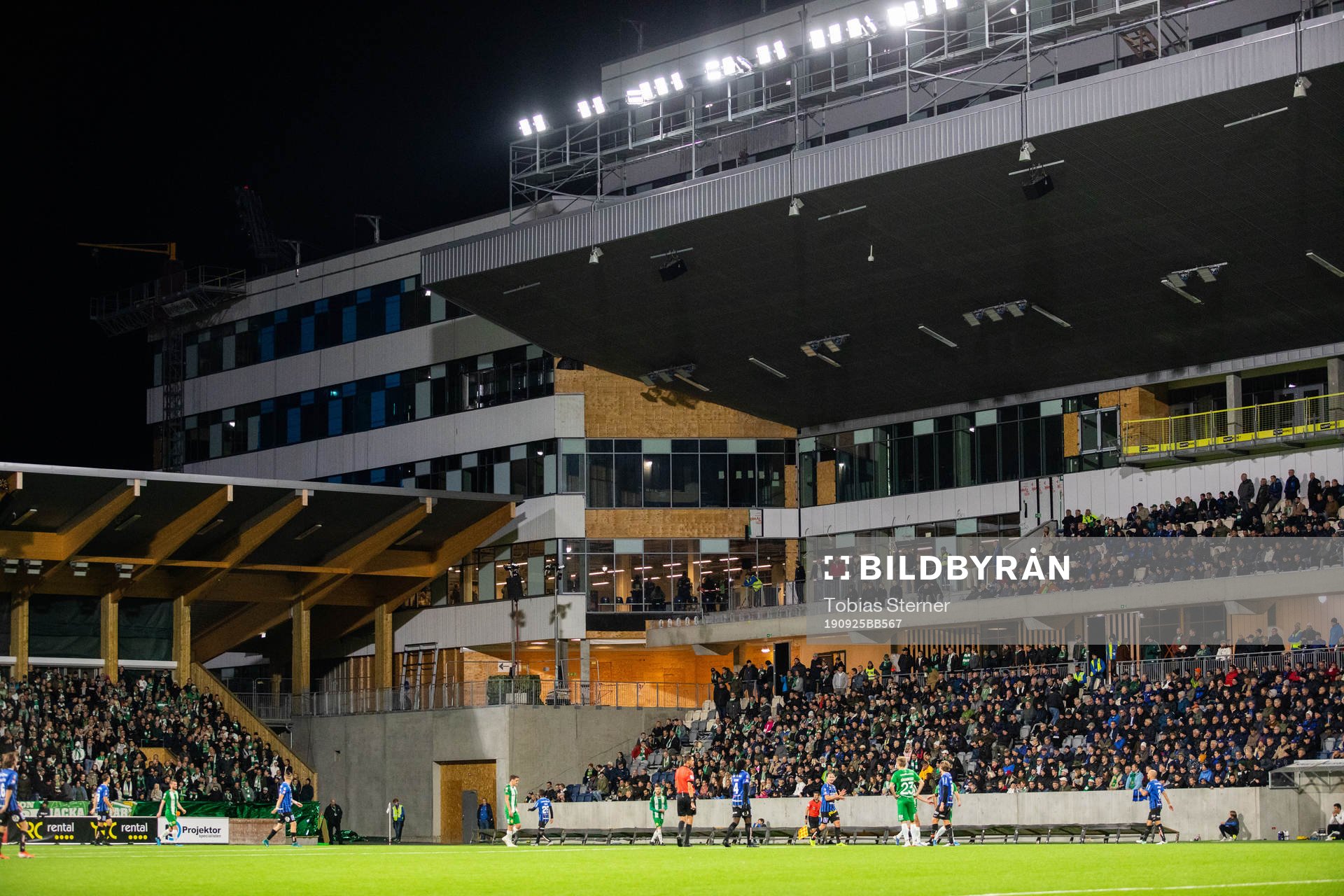 Generell vy över Studenternas under fotbollsmatchen i Allsvenskan mellan Sirius och Hammarby den 25 september 2019 i Uppsala.