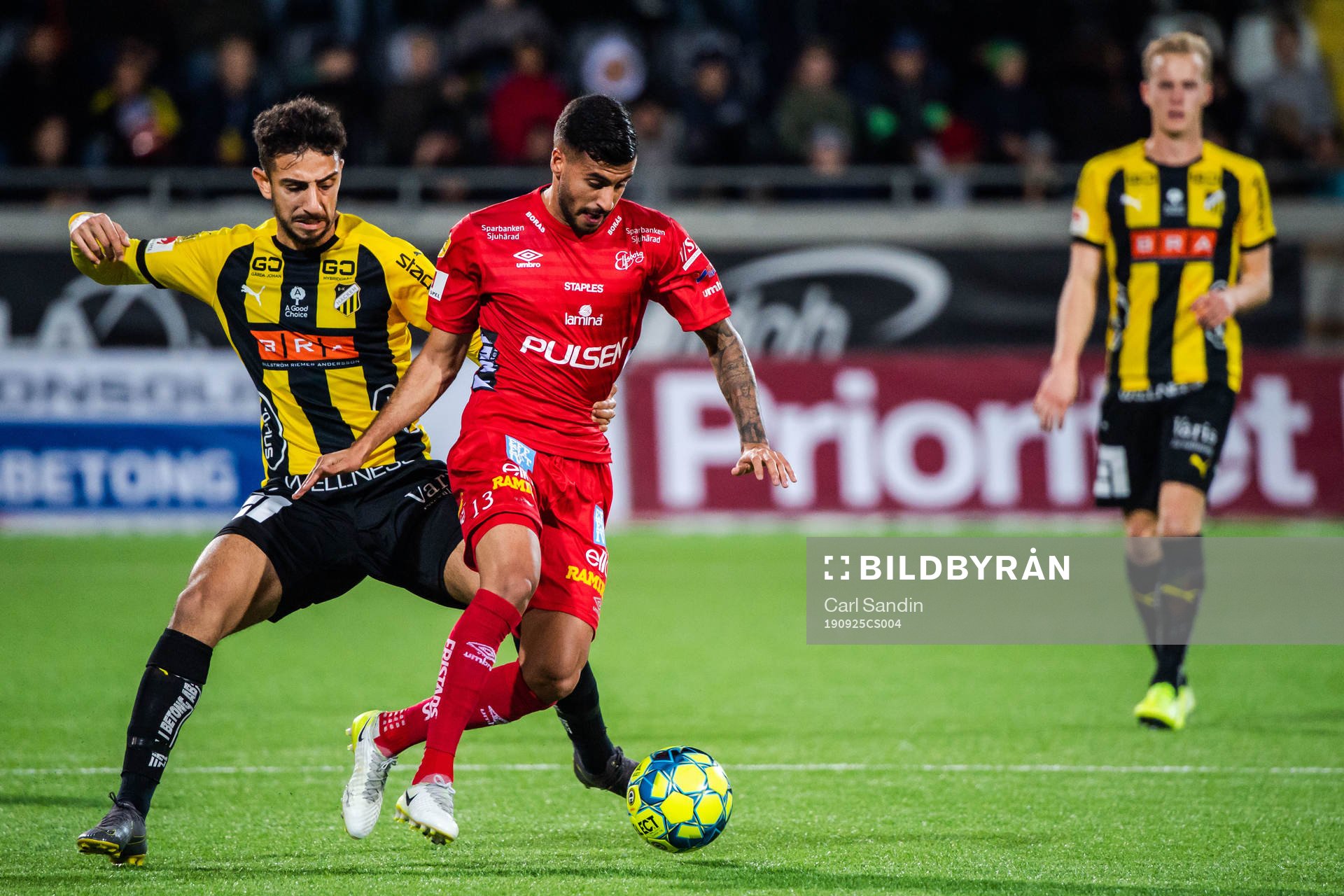 Häckens Daleho Irandust och Elfsborgs Rami Kaib