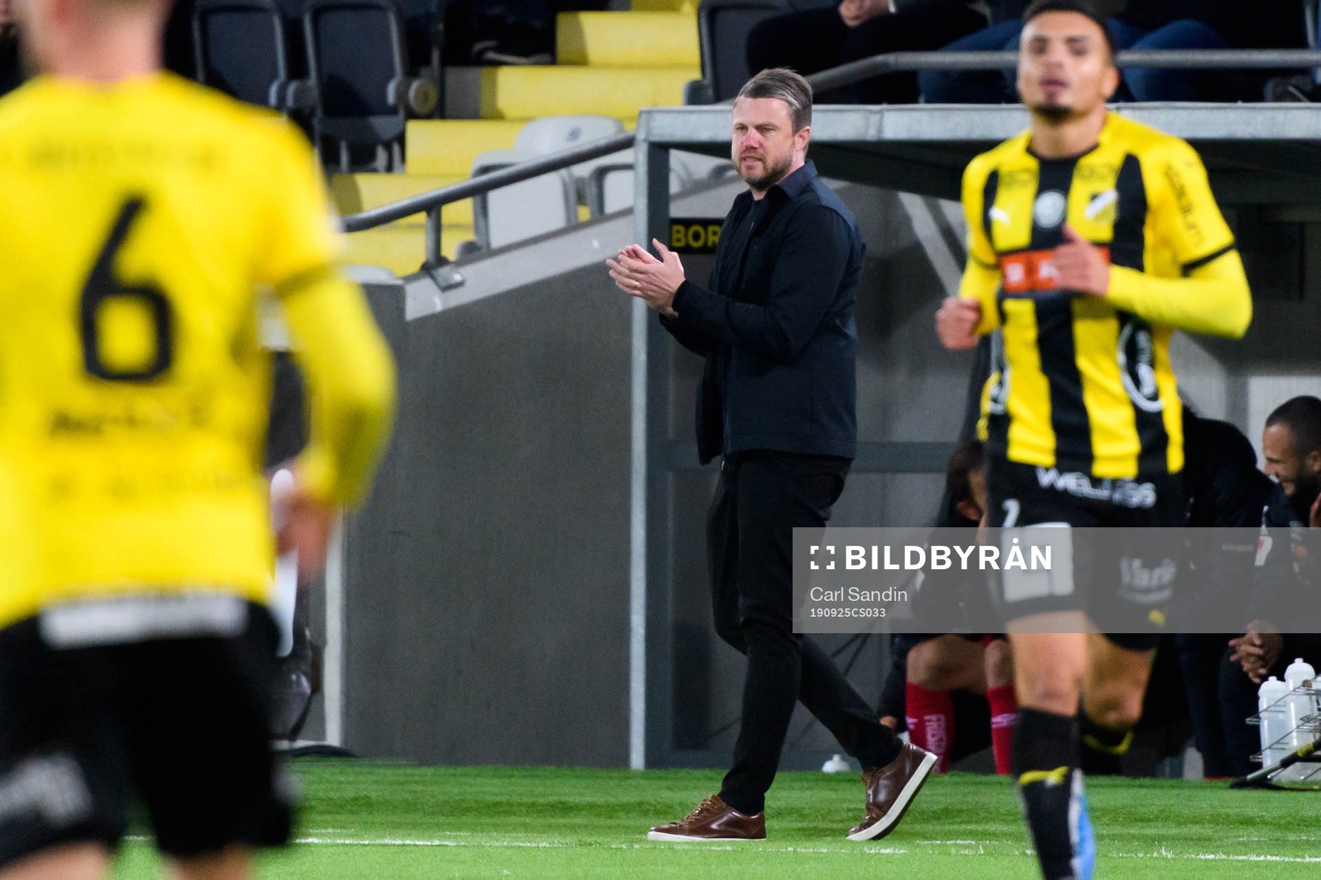 Elfsborgs manager Jimmy Thelin