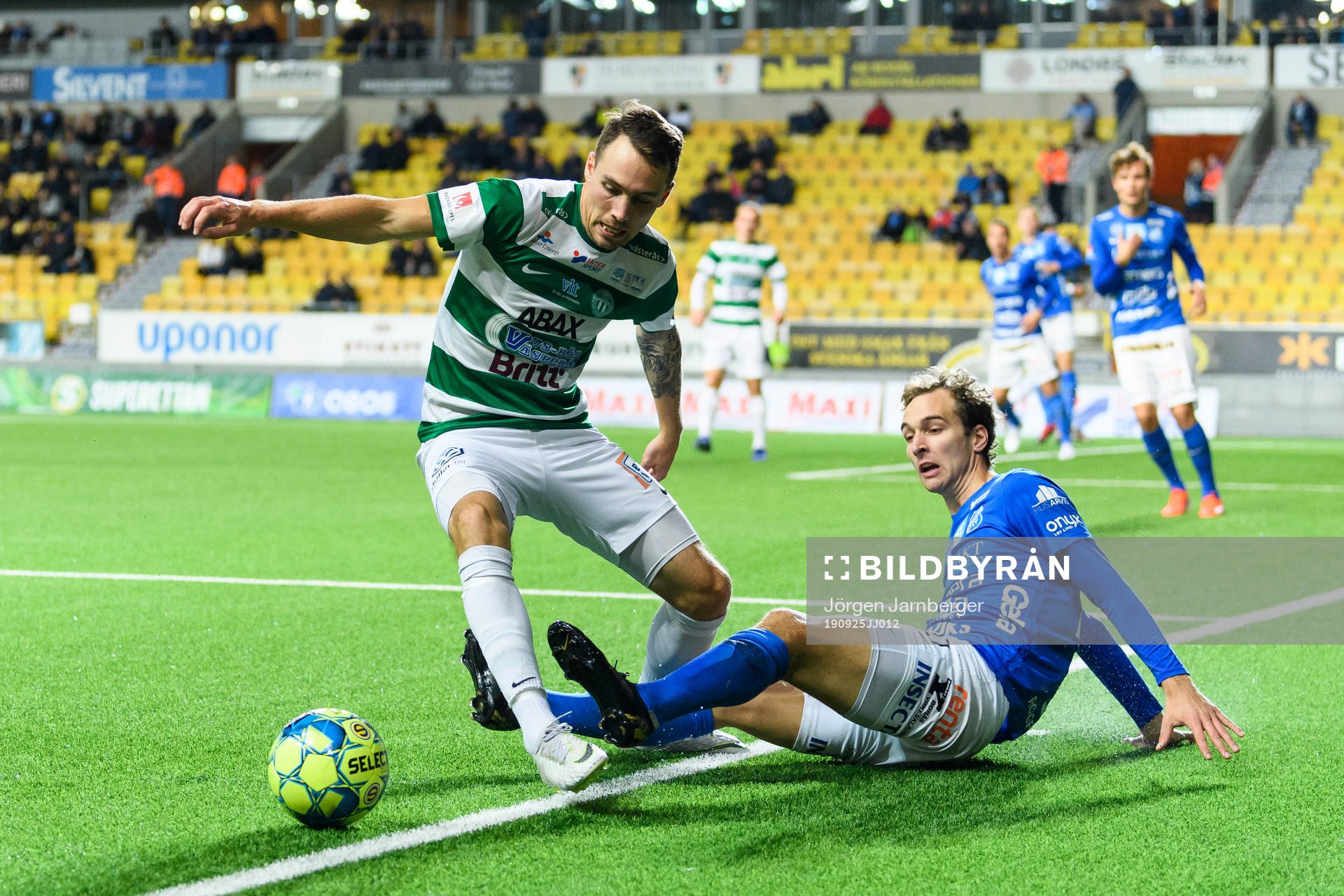 Västerås Filip Tronet och Norrbys Arvin Shojaee