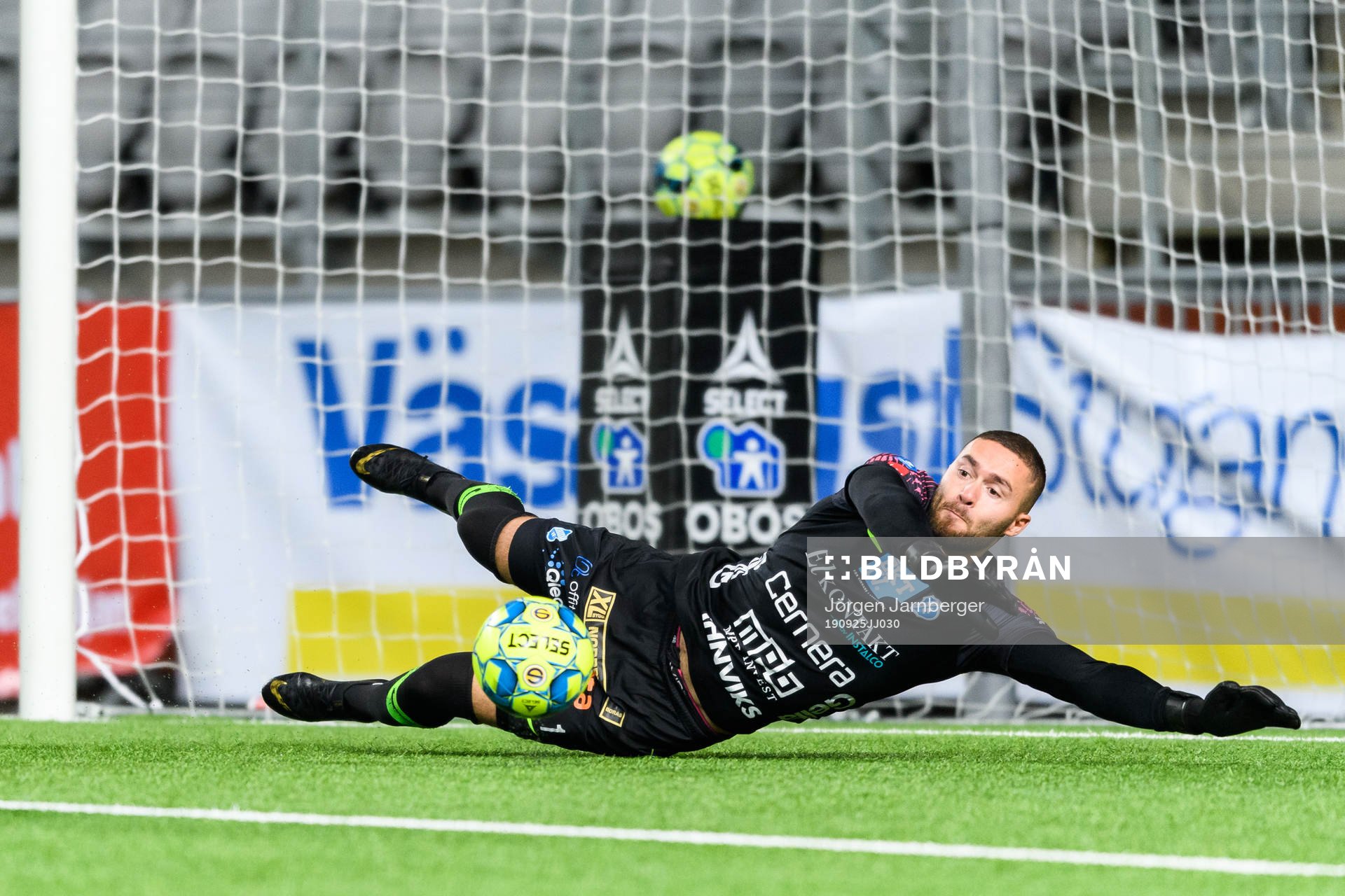 Norrbys målvakt Mergim Krasniqi