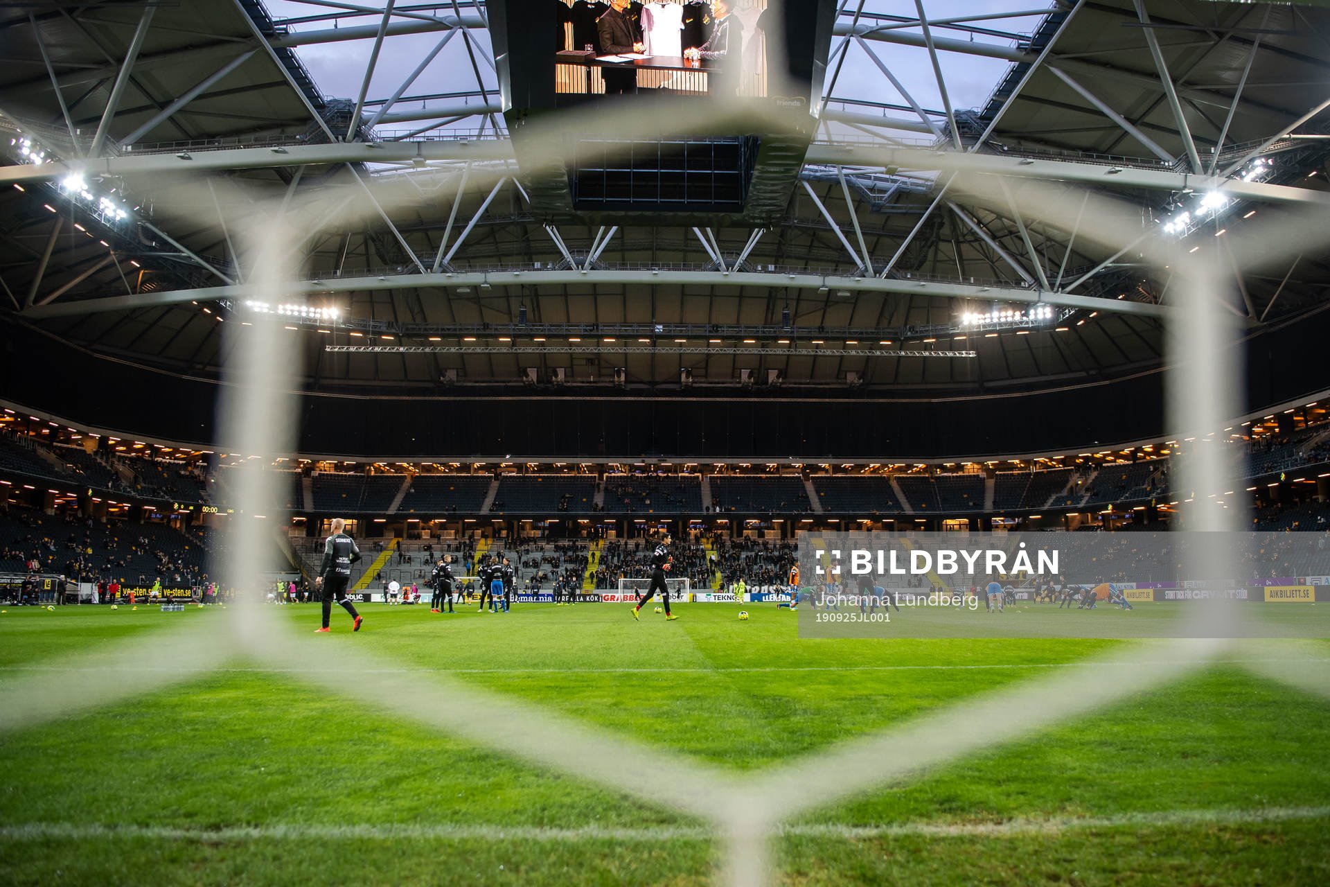 Interiör av Friends Arena