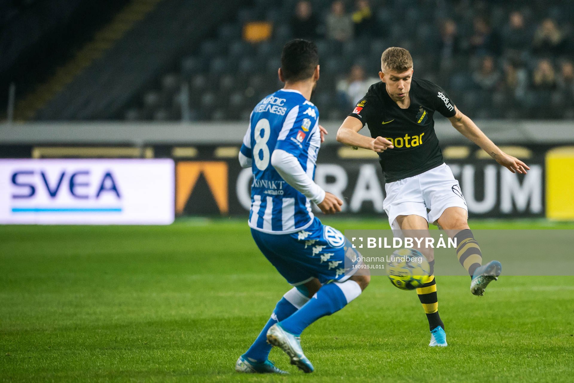 s Anton Salétros och IFK Göteborgs Hosam Aiesh