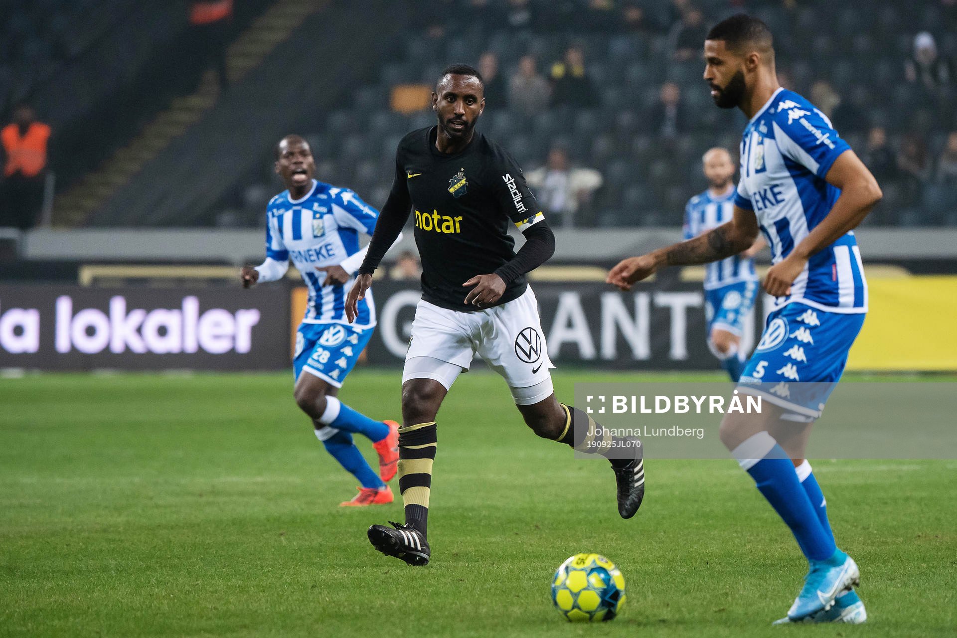 s Henok Goitom och IFK Göteborgs Kristopher Da Graca