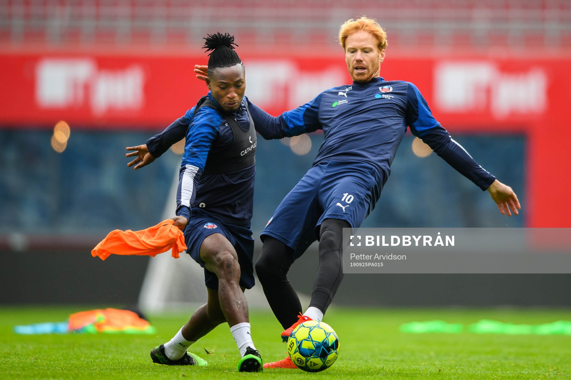 Mamudu Moro och Alexander Farnerud