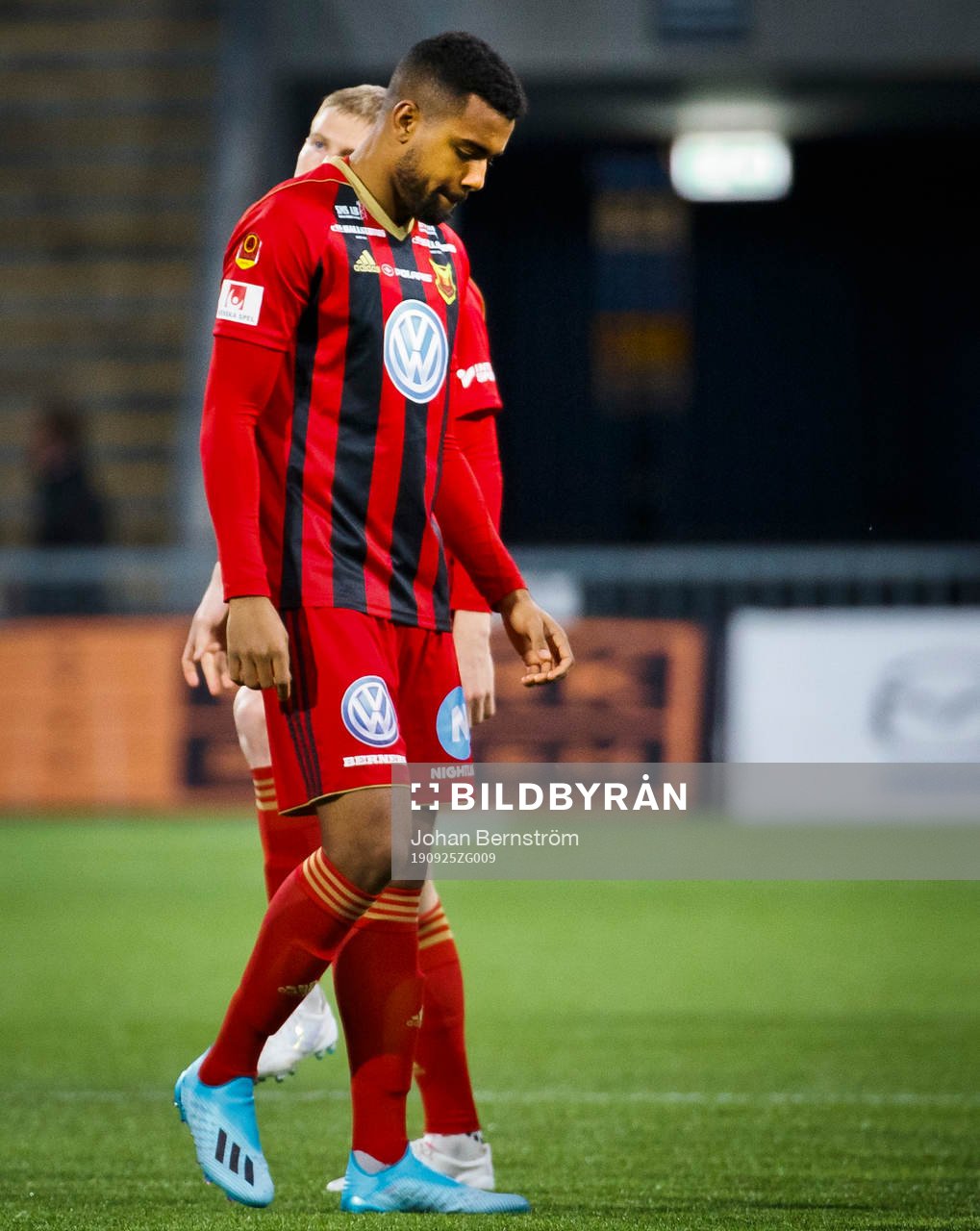 Östersunds Noah Sonko Sundberg deppar