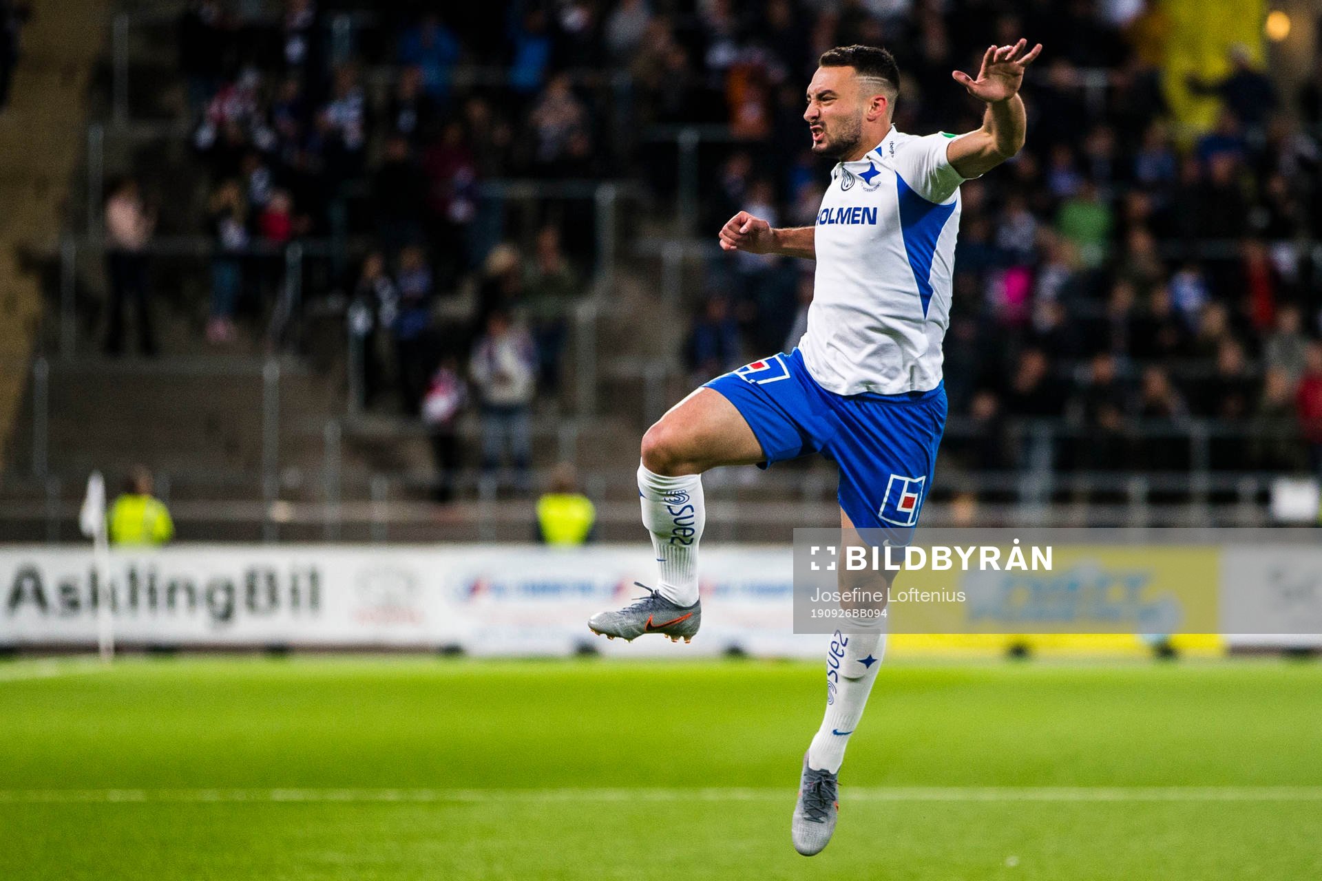 Norrköpings Sead Haksabanovic jublar