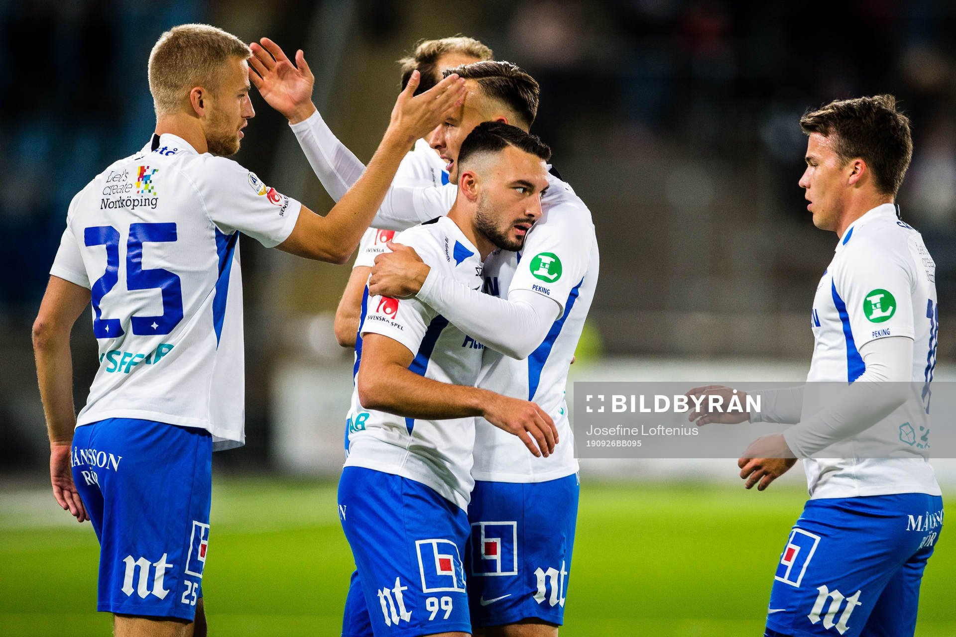 Norrköpings Sead Haksabanovic jublar
