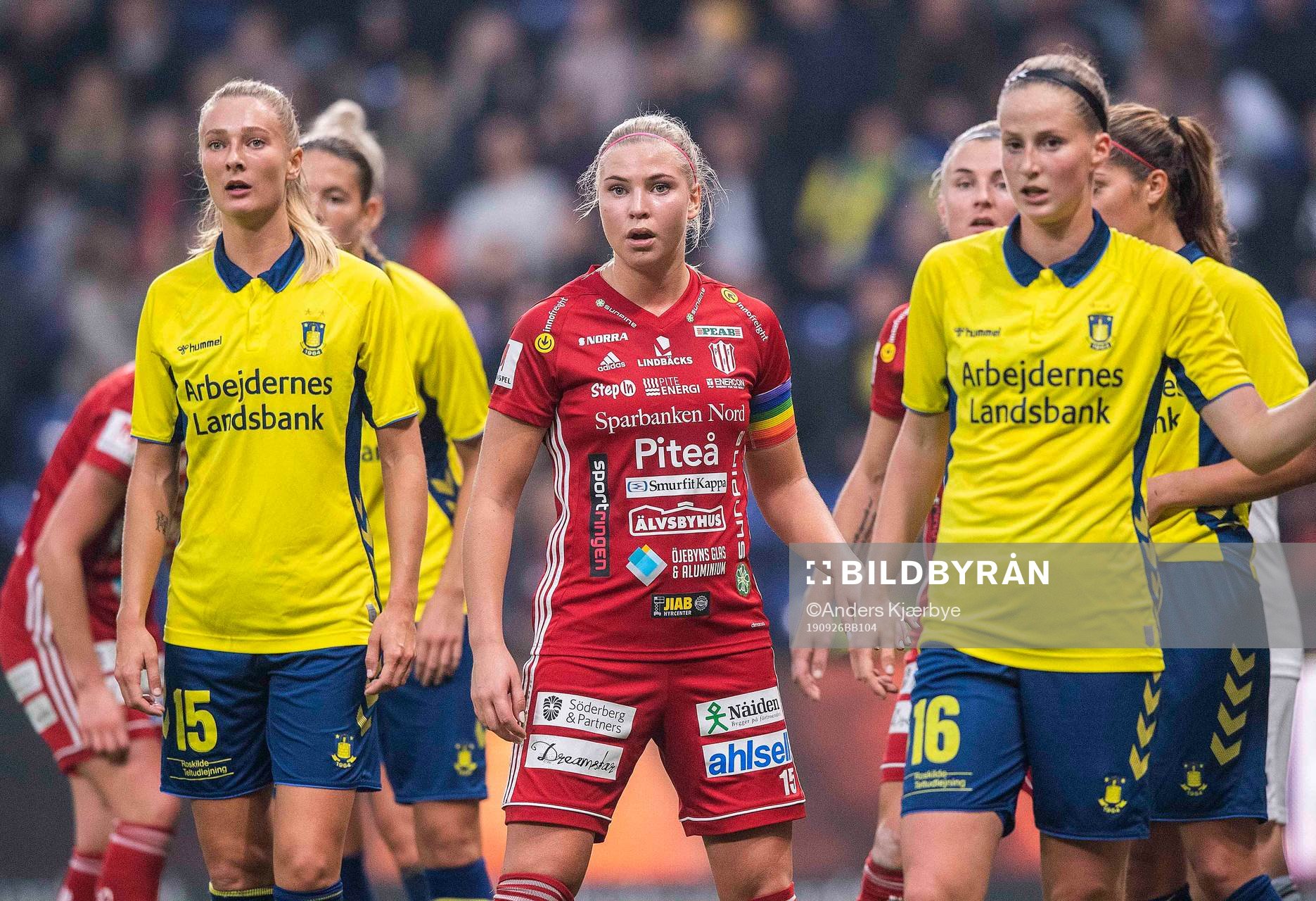 UEFA Womens Champions League, Brondby vs Pitea[DK=20190926: