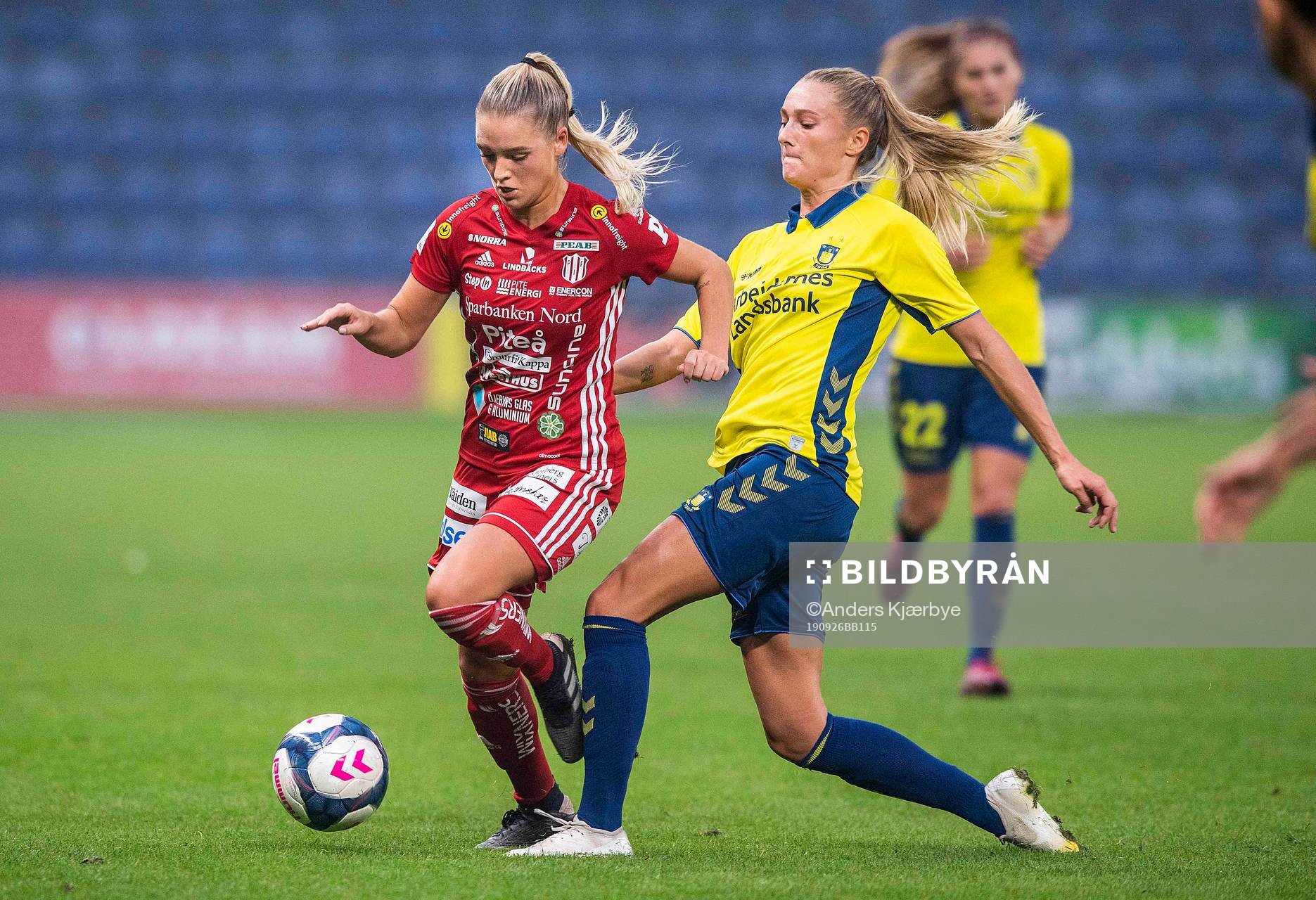 UEFA Womens Champions League, Brondby vs Pitea[DK=20190926: