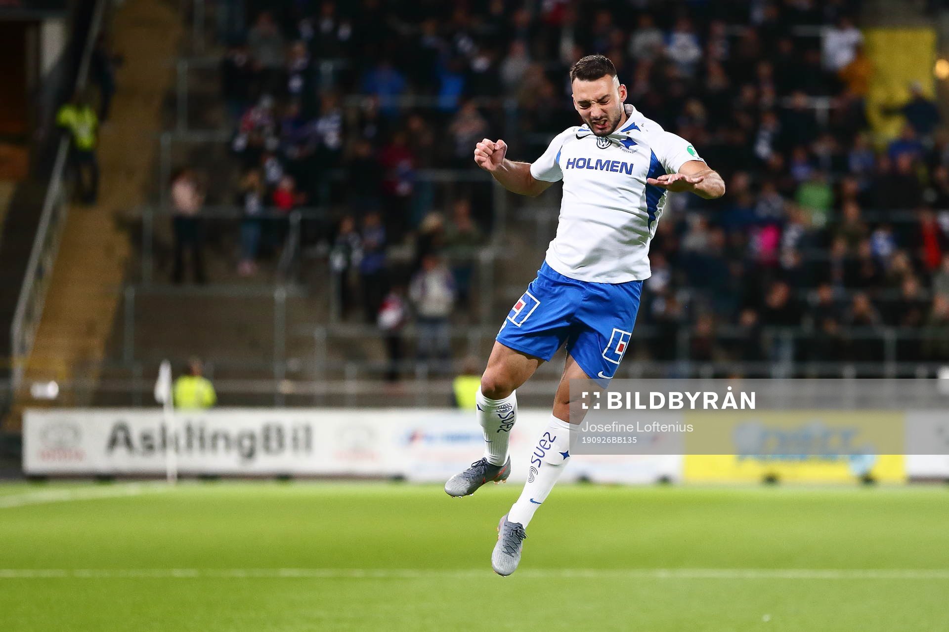 IFK Norrköpings Sead Haksabanovic jublar