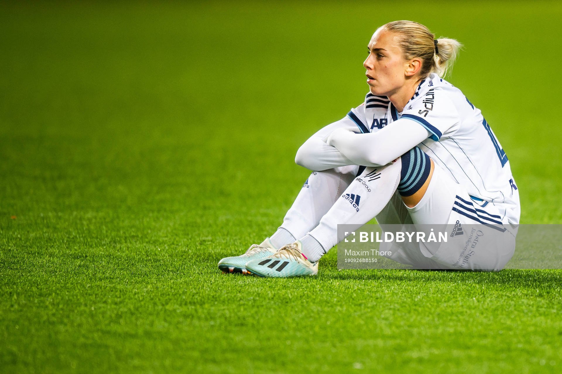 Djurgårdens Petronella Ekroth deppar
