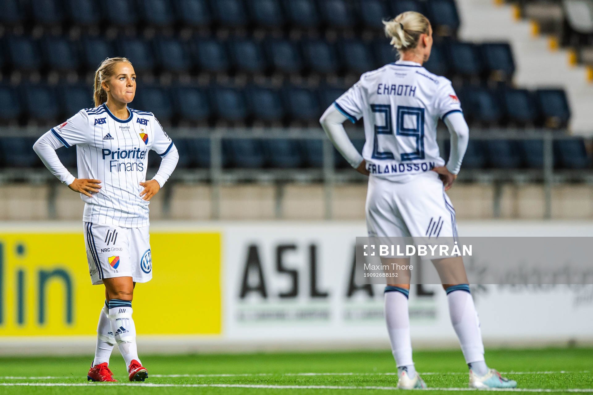Djurgårdens spelare deppar