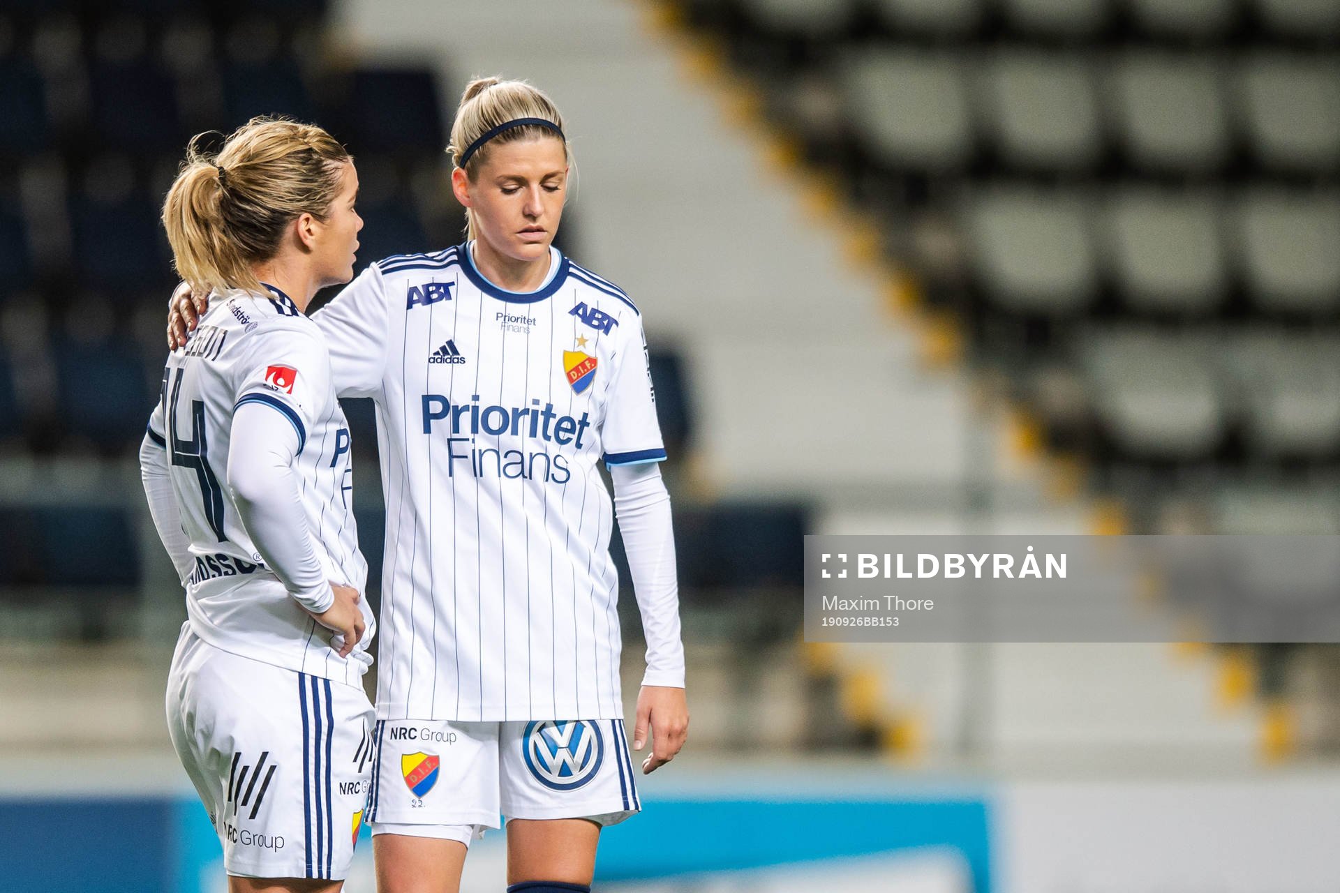 Djurgårdens Olivia Schough deppar
