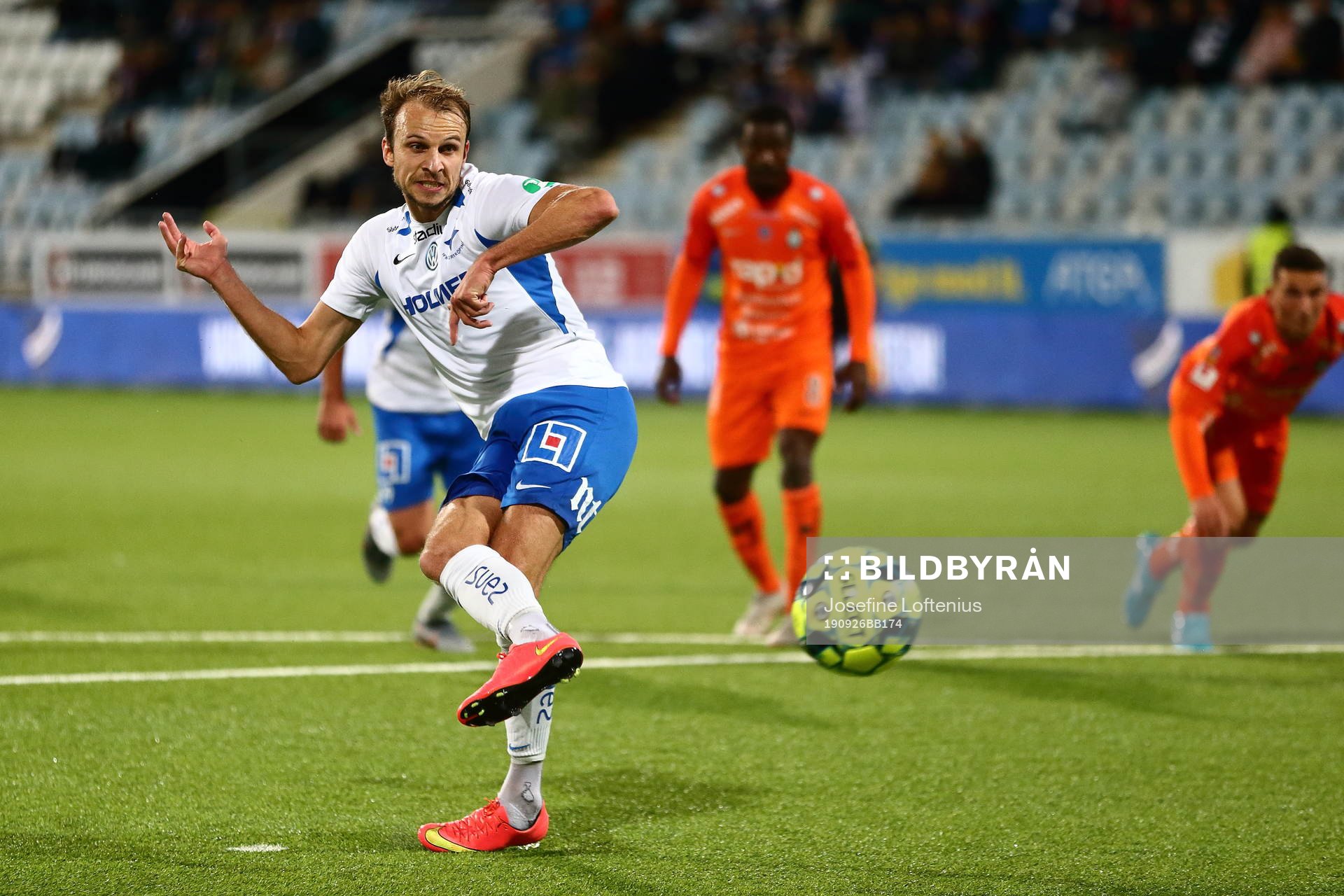 IFK Norrköpings Lars Krogh Gerson gör mål 2-0 på straff