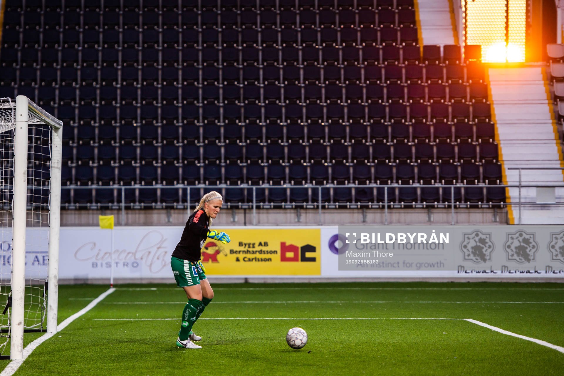Linköpings målvakt Emma Holmgren