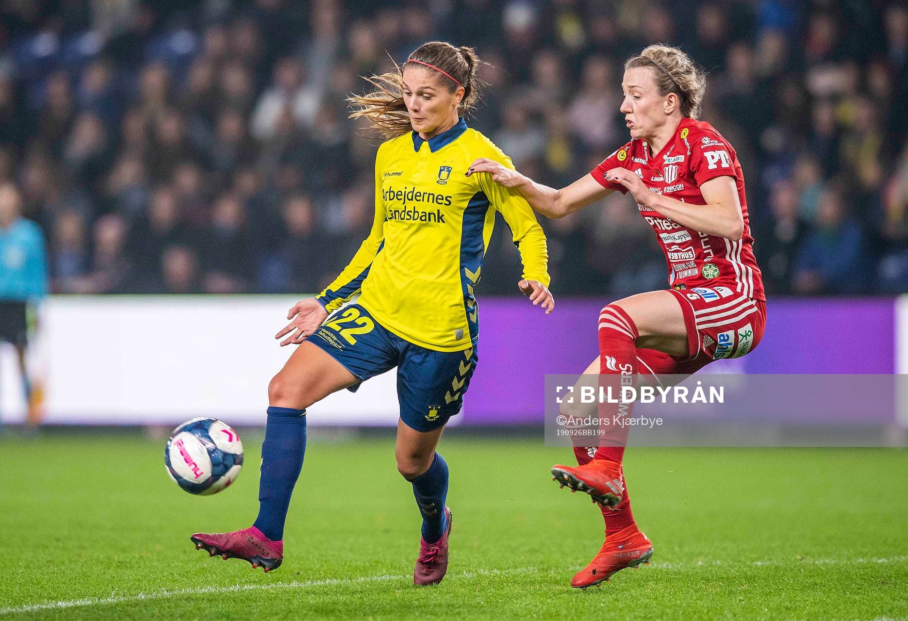 [DK=20190926: Mille Gejl (22), Brøndby IF og Olga Ekblom,